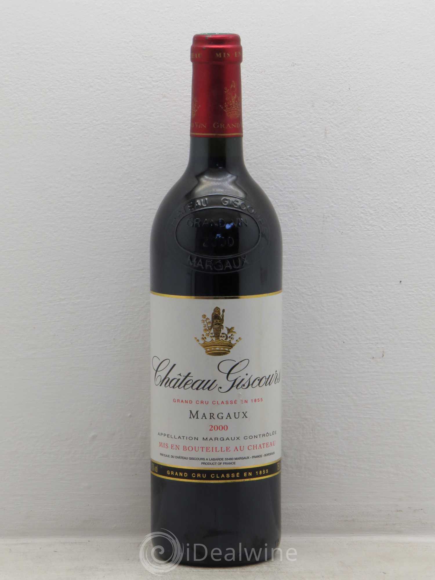 Château Giscours 3ème Grand Cru Classé 2000 - Lot de 1 bouteille - 0