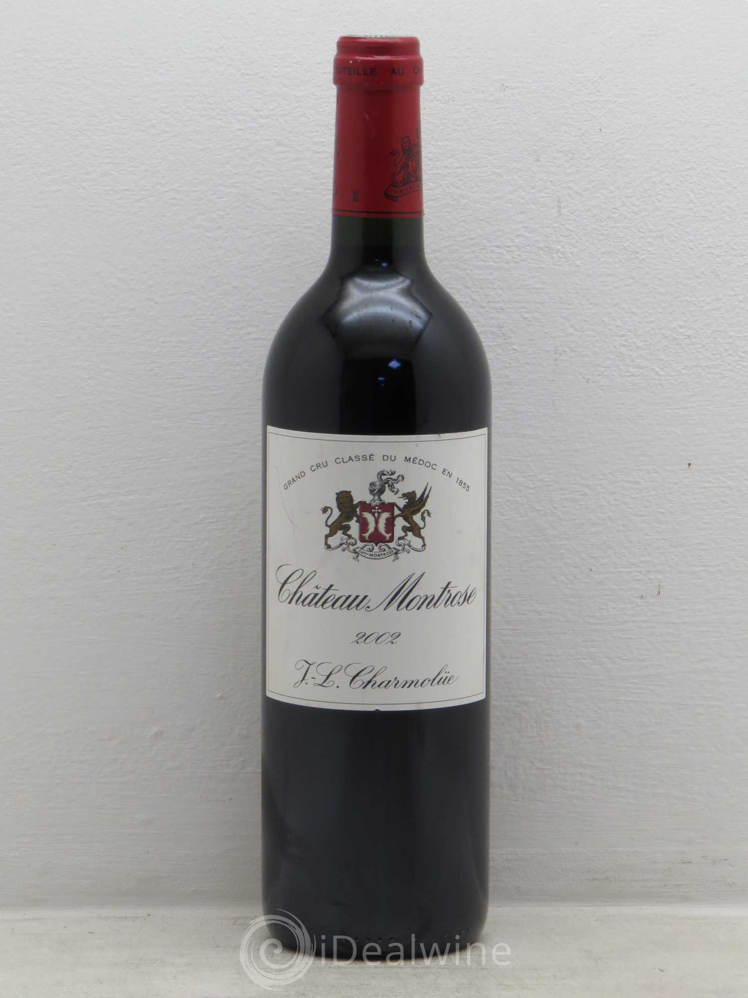 Château Montrose 2ème Grand Cru Classé 2002 - Lot de 1 bouteille - 0
