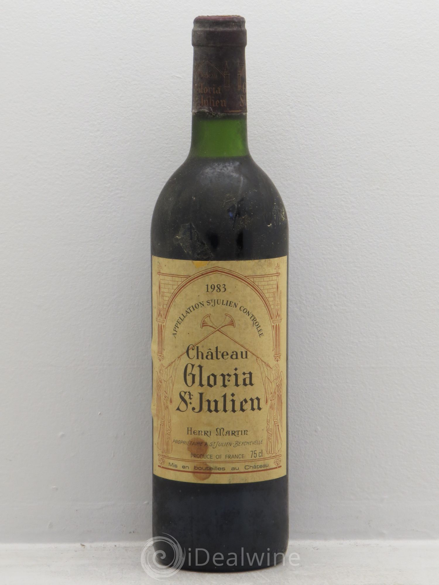 Château Gloria 1983 - Lot de 1 bouteille - 0