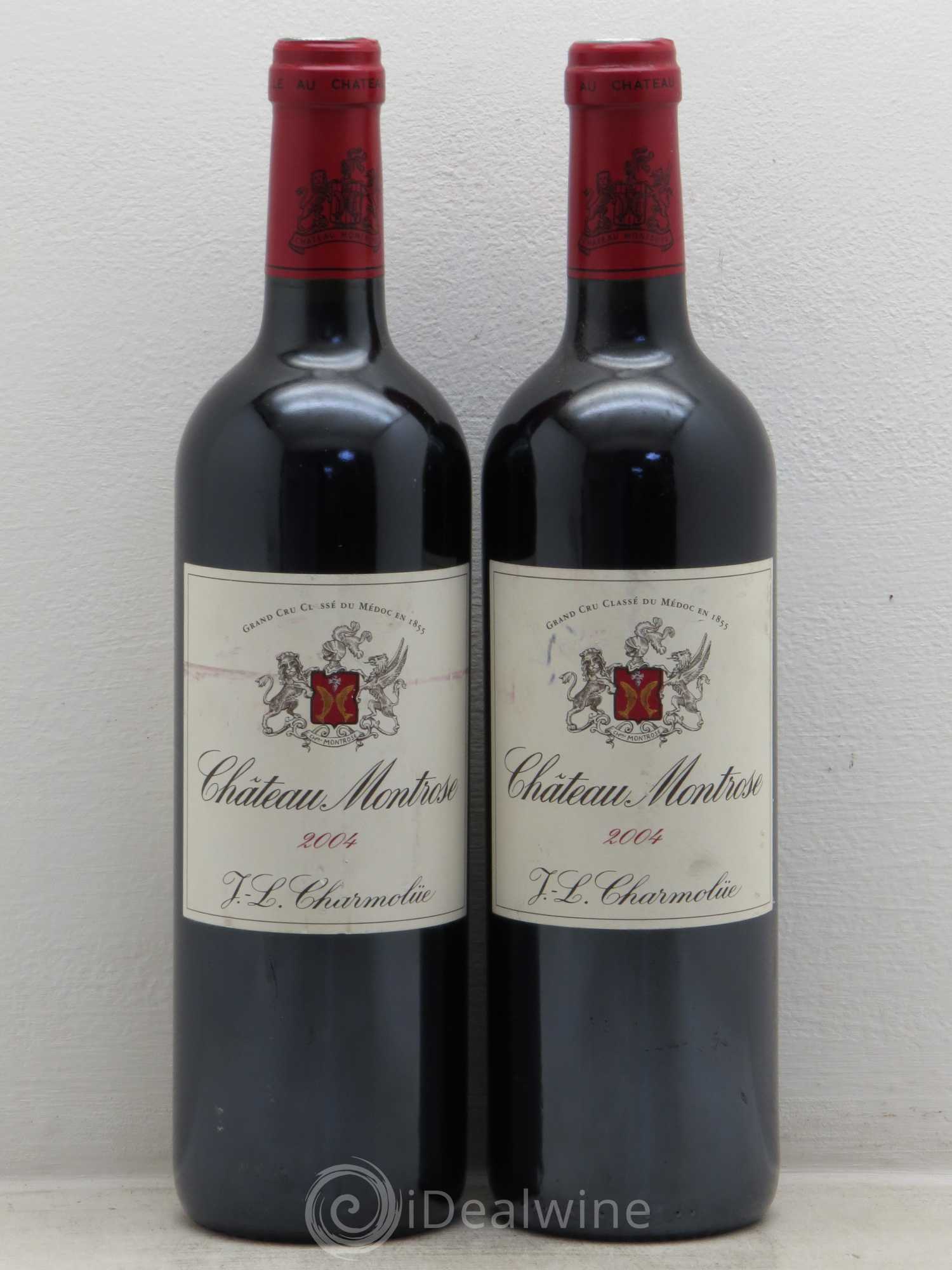 Château Montrose 2ème Grand Cru Classé 2004 - Lot de 2 bouteilles - 0