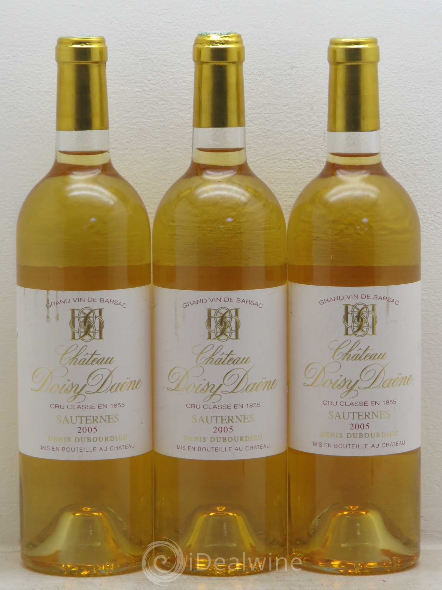 Château Doisy Daëne 2ème Grand Cru Classé 2005 - Lotto di 3 bottiglie - 0