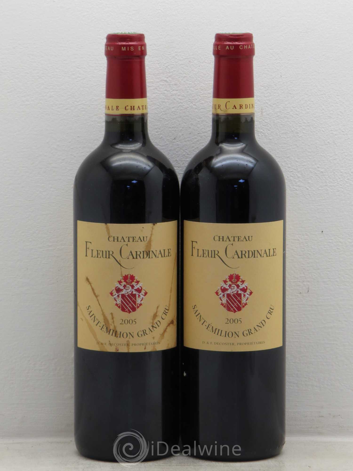 Château Fleur Cardinale Grand Cru Classé 2005 - Lot de 2 bouteilles - 0