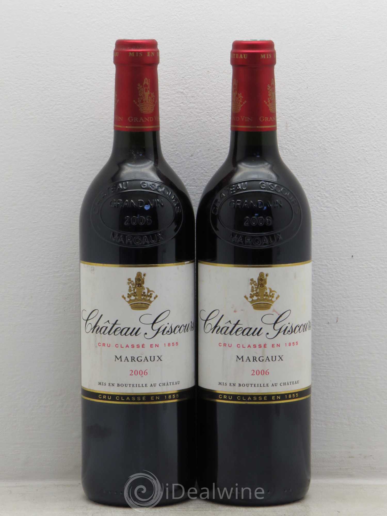Château Giscours 3ème Grand Cru Classé 2006 - Lot de 2 bouteilles - 0