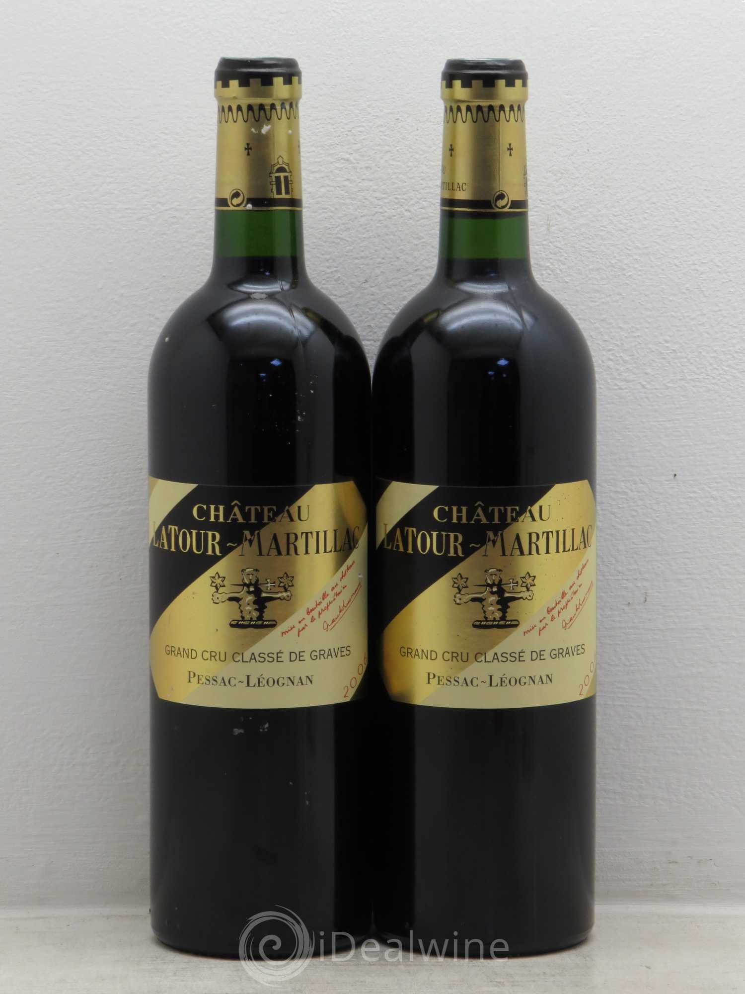Château Latour-Martillac Cru Classé de Graves 2006 - Lot de 2 bouteilles - 0