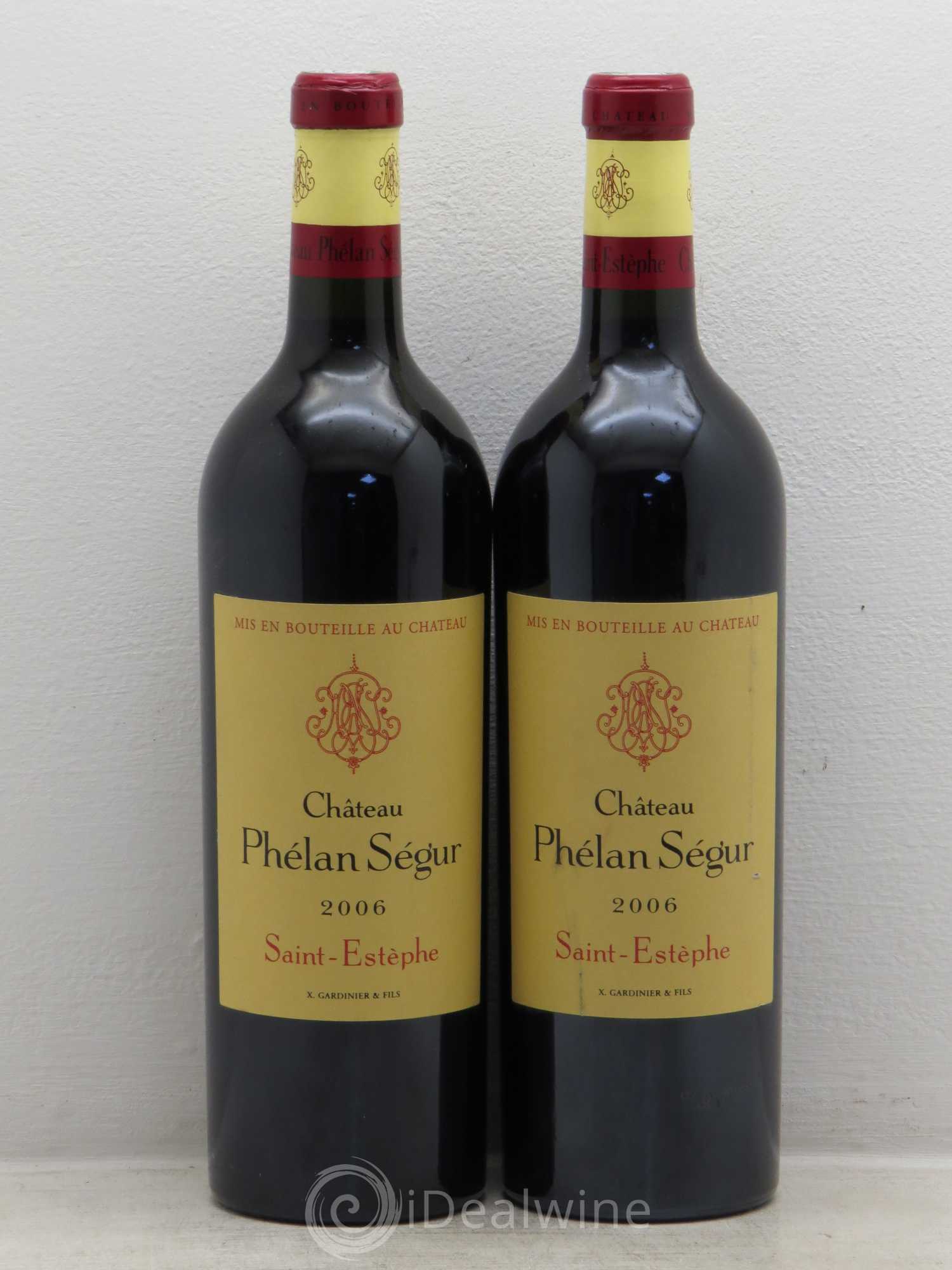 Château Phélan Ségur 2006 - Posten von 2 Flaschen - 0