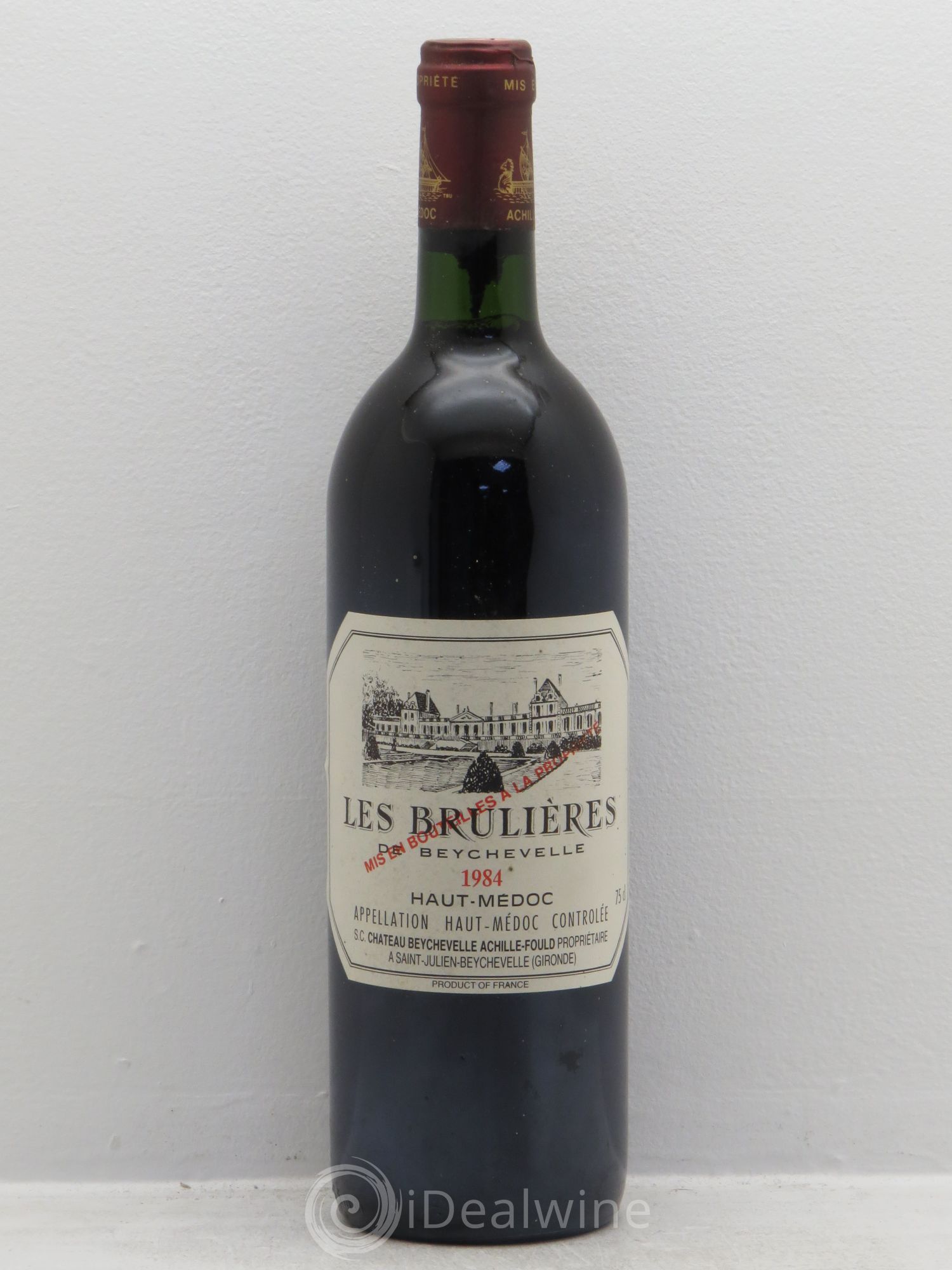 Saint-Julien Les Brûlières de Beychevelle 1984 - Posten von 1 Flasche - 0