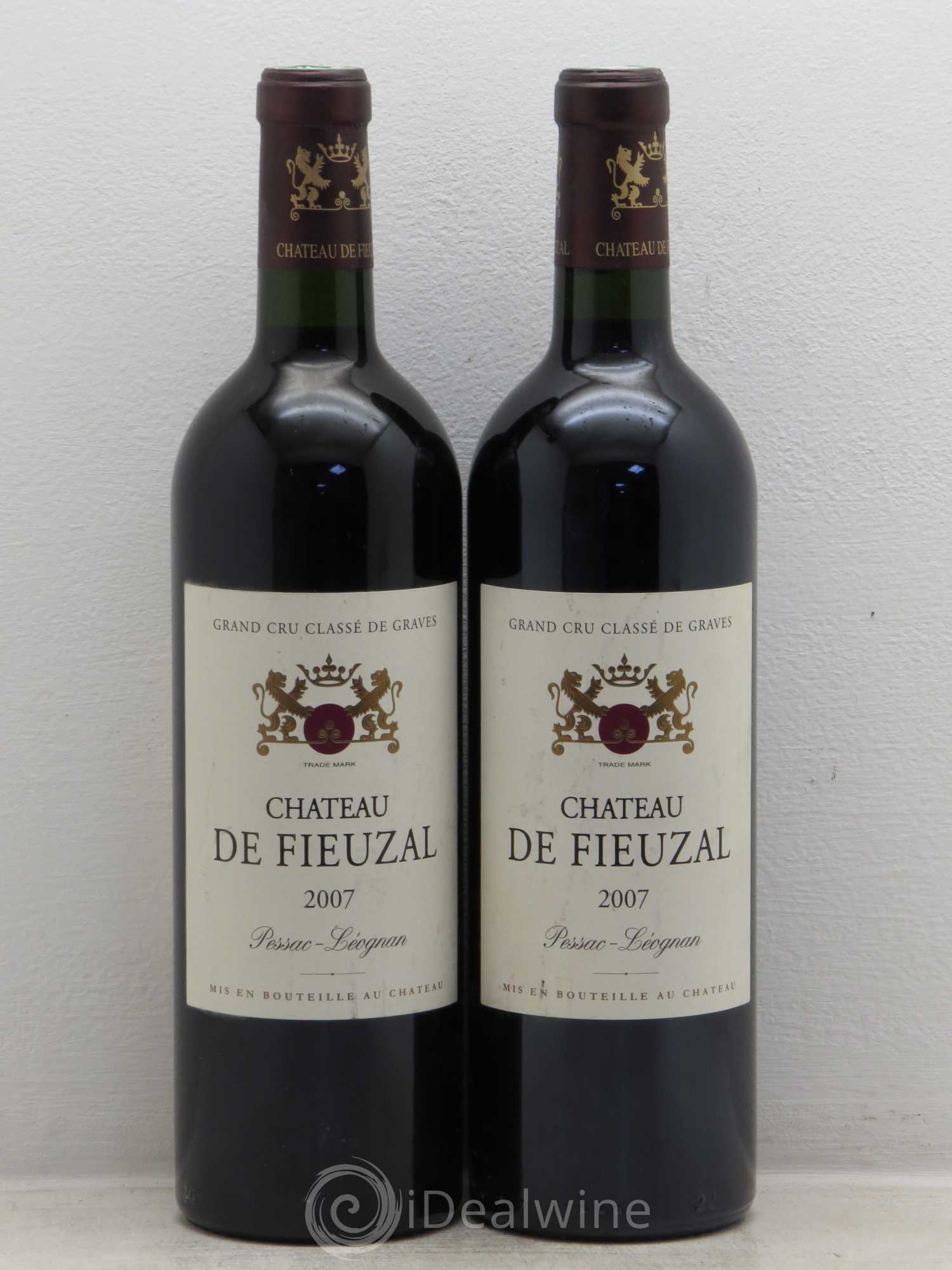 Château de Fieuzal Cru Classé de Graves 2007 - Lot de 2 bouteilles - 0