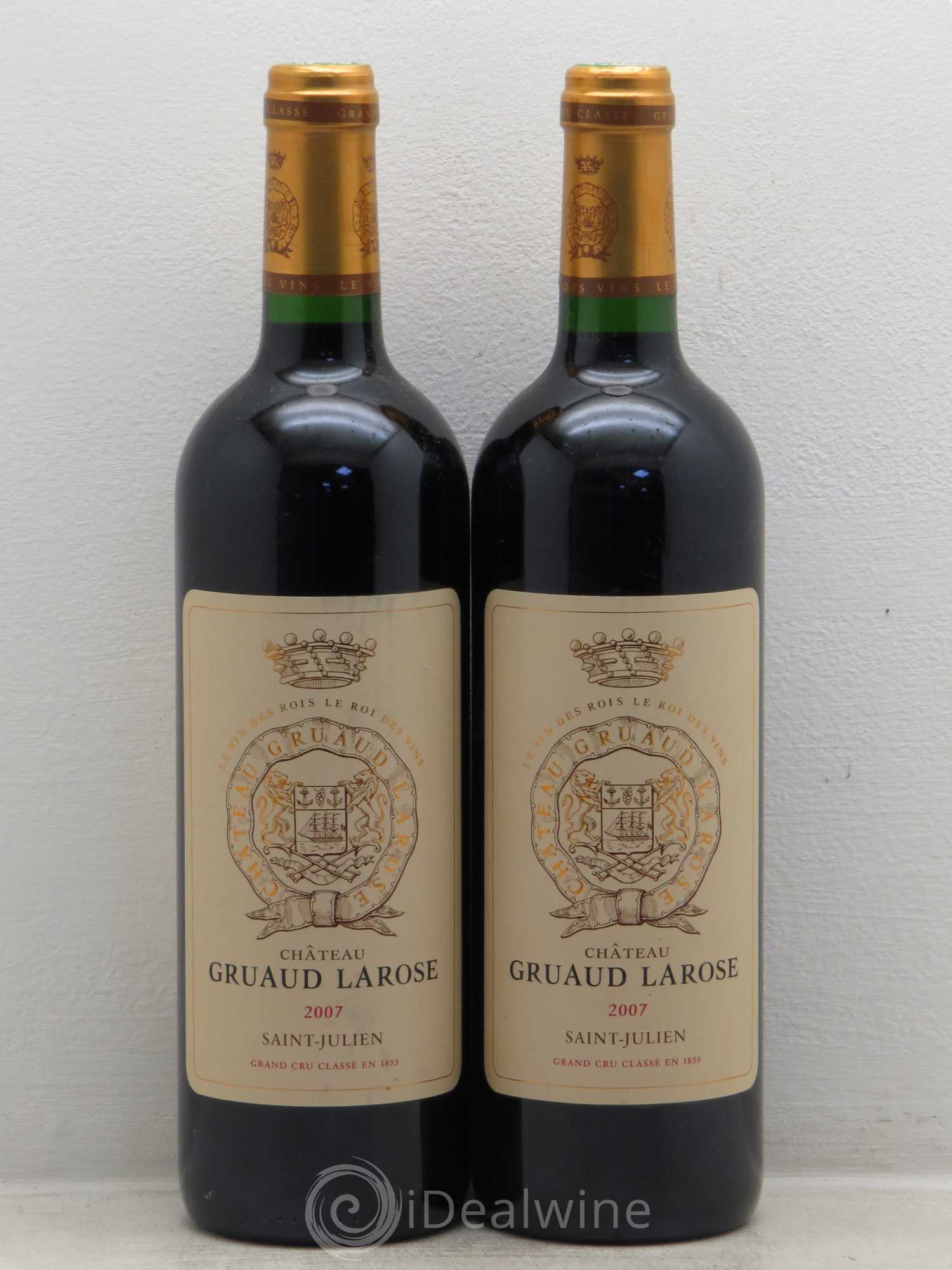 Château Gruaud Larose 2ème Grand Cru Classé 2007 - Lot de 2 bouteilles - 0
