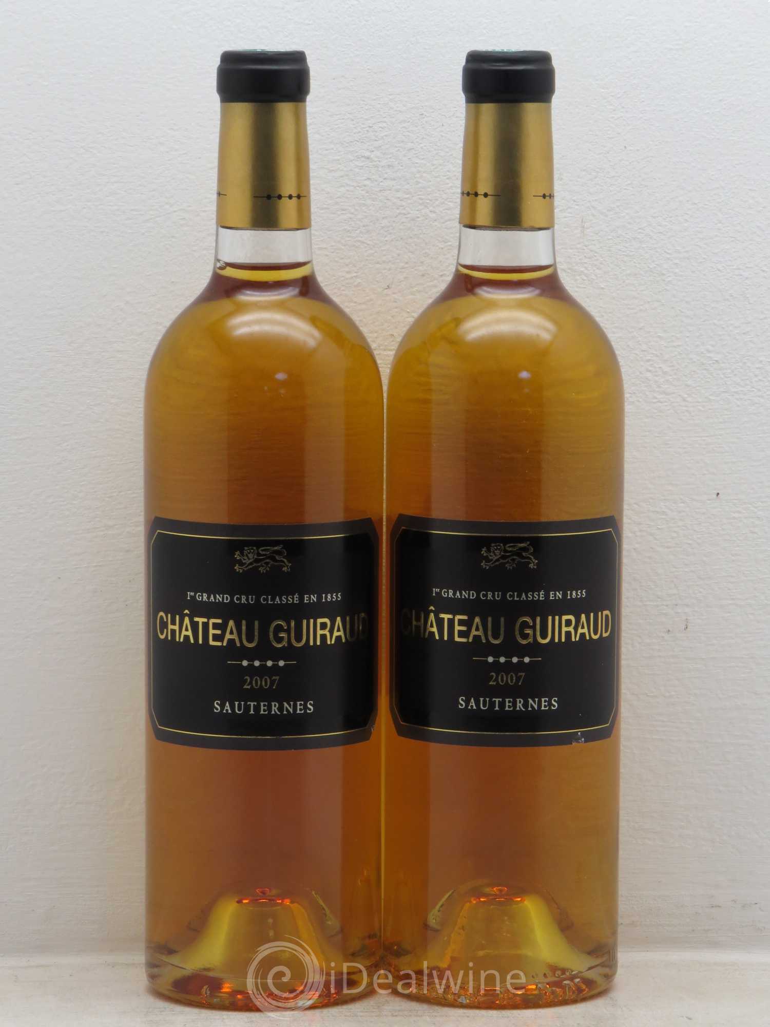 Château Guiraud 1er Grand Cru Classé 2007 - Lotto di 2 bottiglie - 0