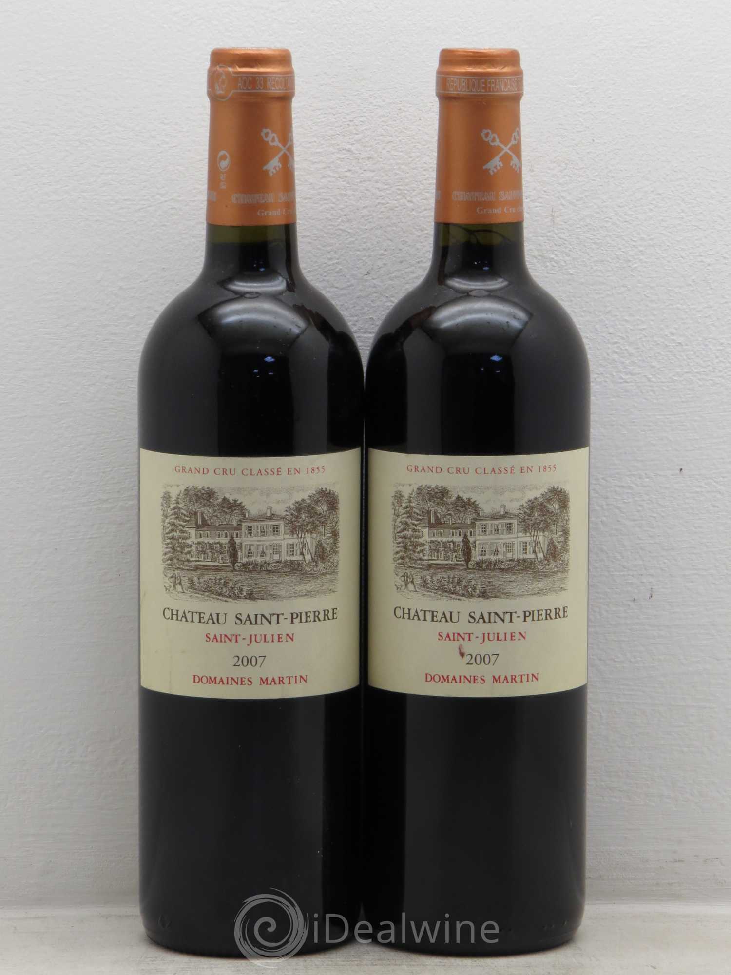 Château Saint-Pierre 2007 - Lot de 2 bouteilles - 0