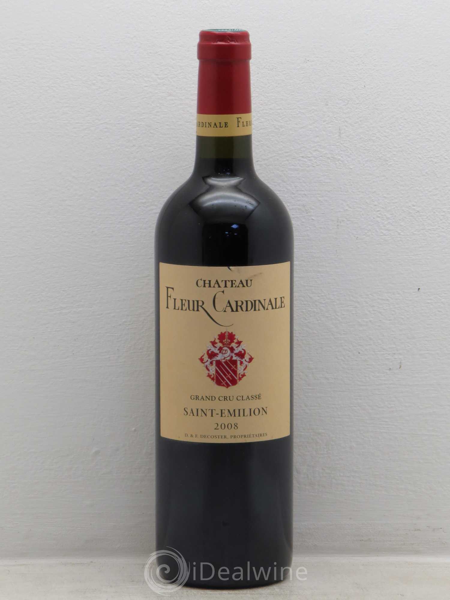 Château Fleur Cardinale Grand Cru Classé 2008 - Lot de 1 bouteille - 0