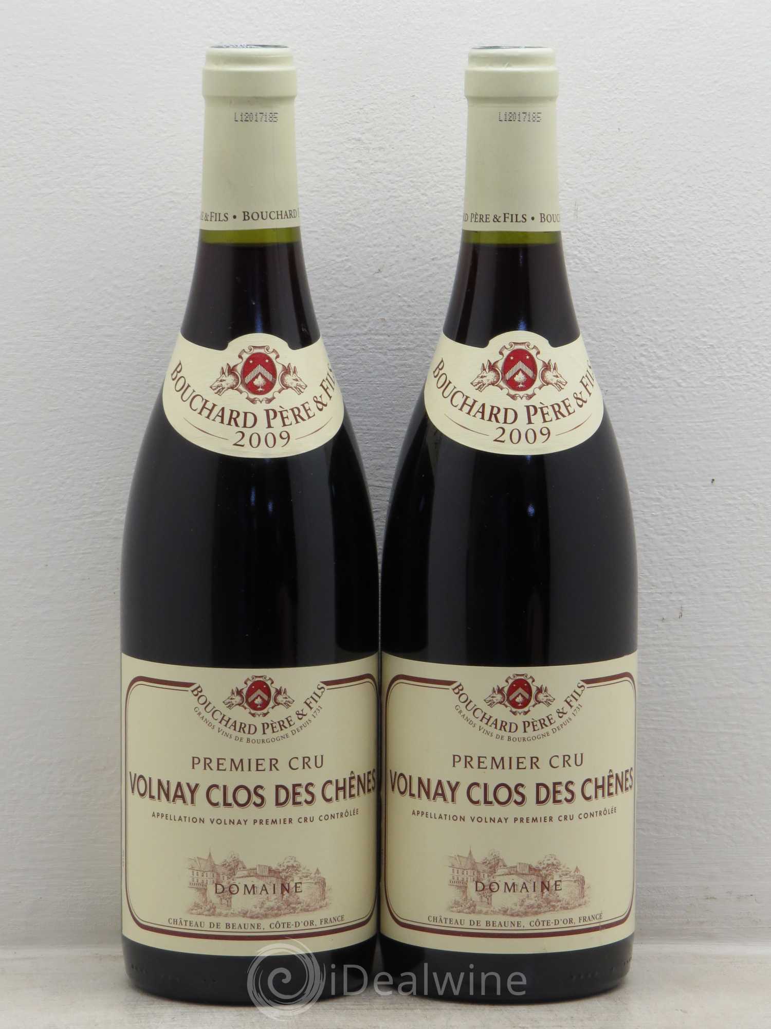 Volnay 1er Cru Clos des Chênes Bouchard Père & Fils 2009 - Lot de 2 bouteilles - 0