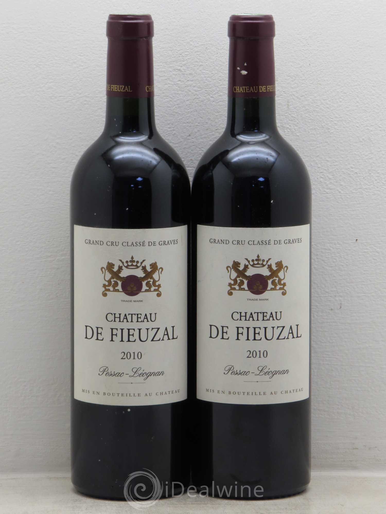 Château de Fieuzal Cru Classé de Graves 2010 - Lot de 2 bouteilles - 0