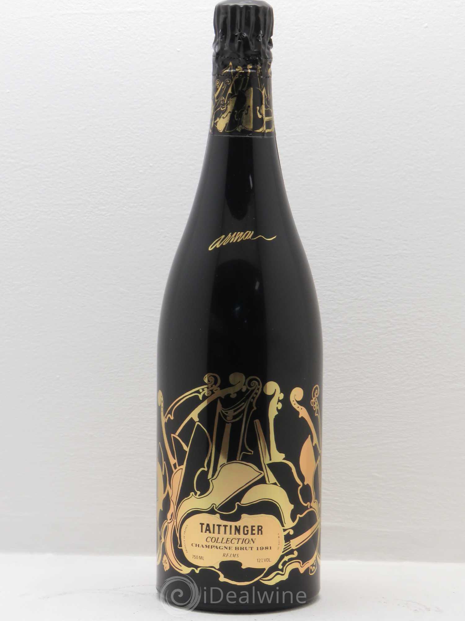 1978 - Collection Vasarely Taittinger 1981 - Lot de 1 bouteille - 0