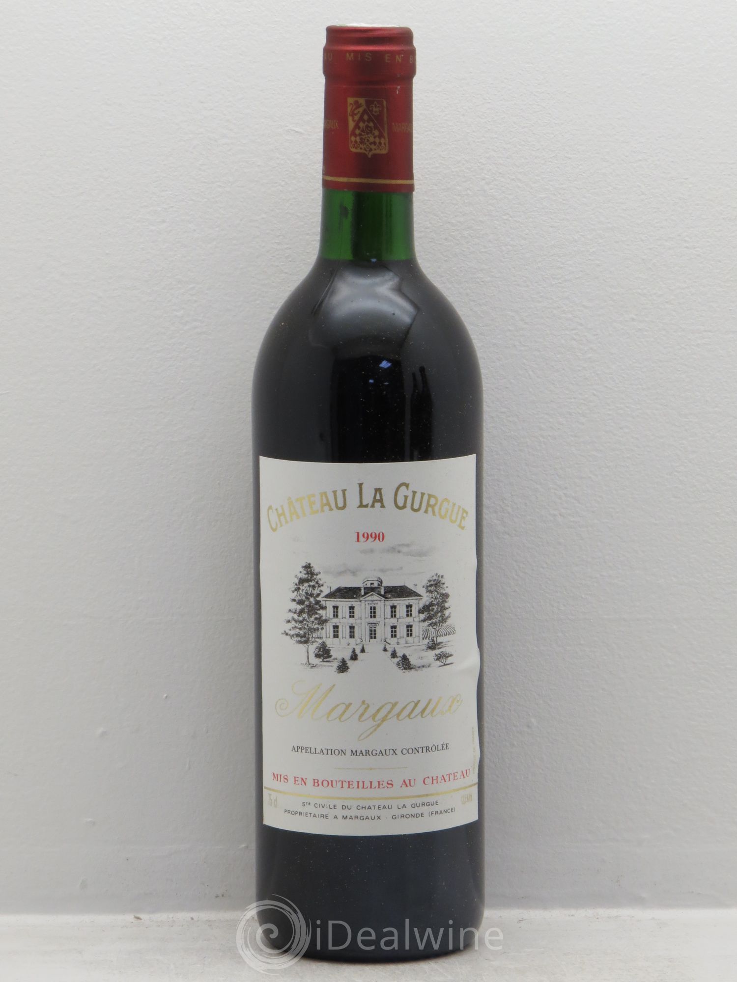 Château la Gurgue Cru Bourgeois 1990 - Lot de 6 bouteilles - 0