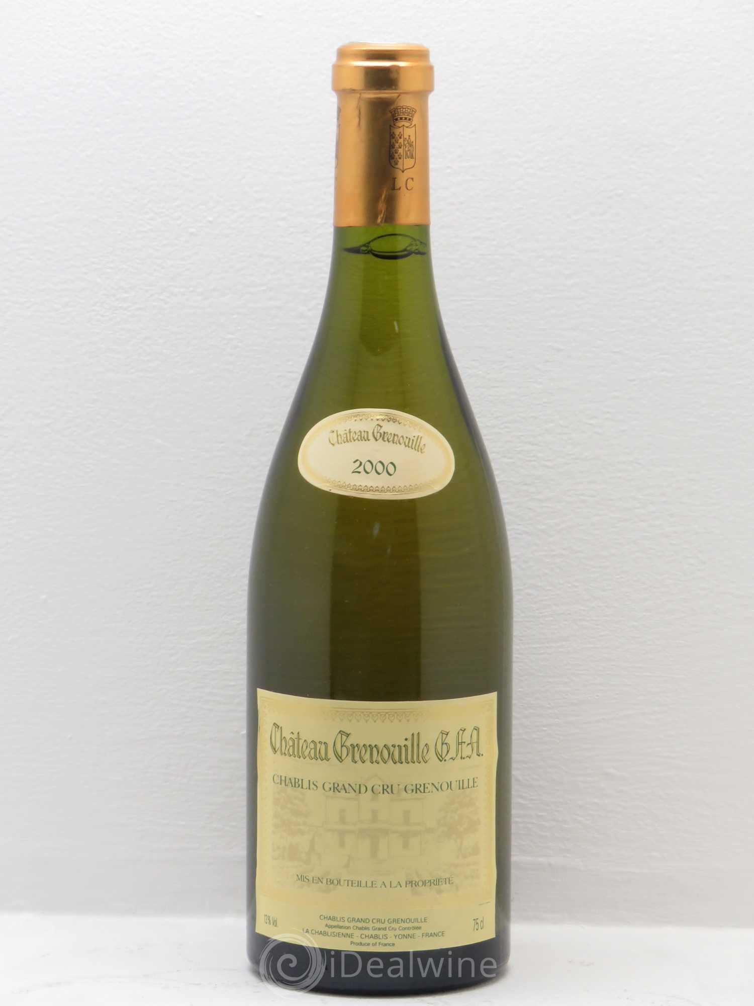 Chablis Grand Cru Château Grenouille 2000 - Posten von 1 Flasche - 0
