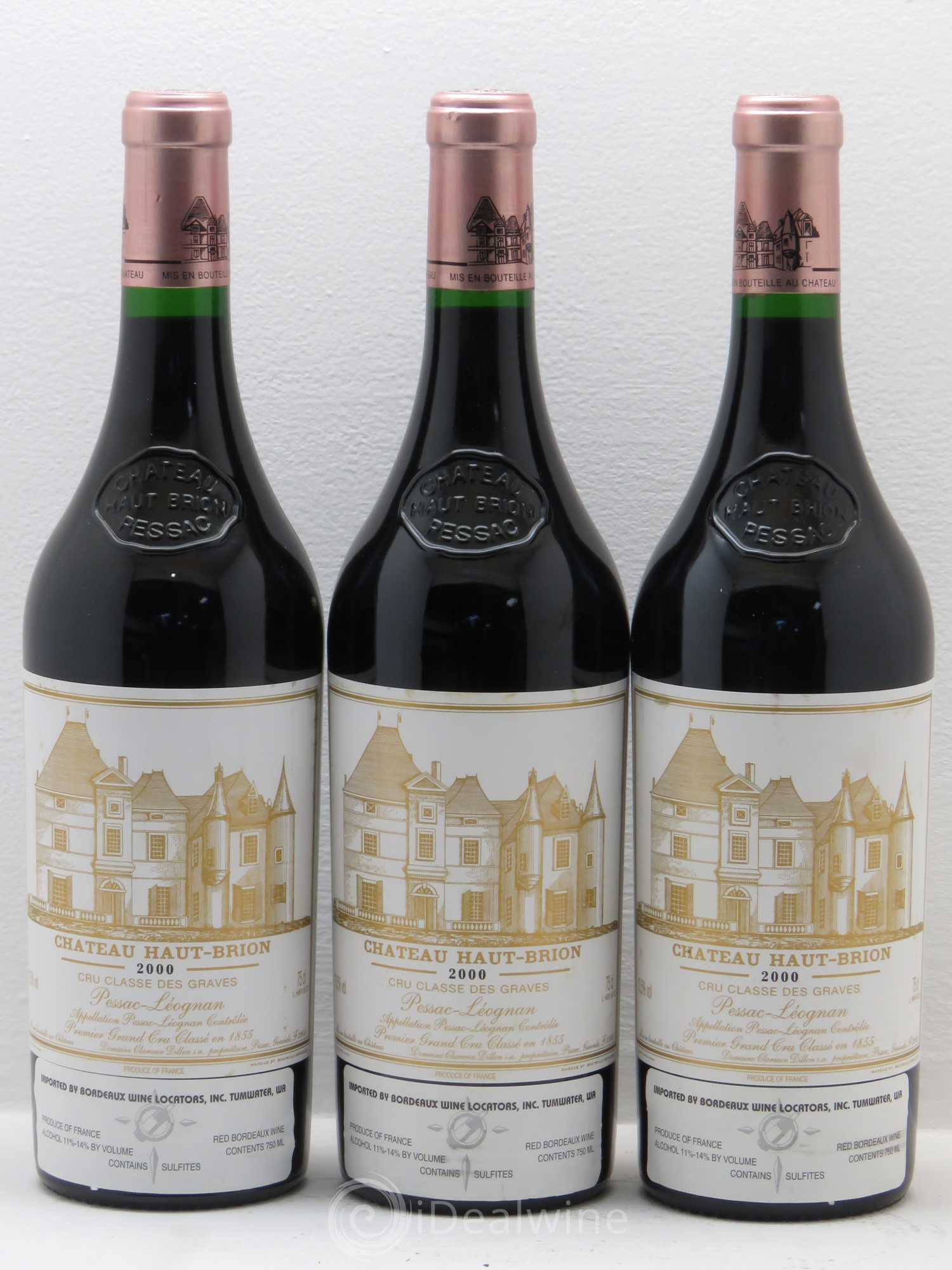 Château Haut Brion 1er Grand Cru Classé 2000 - Lot de 12 bouteilles - 4