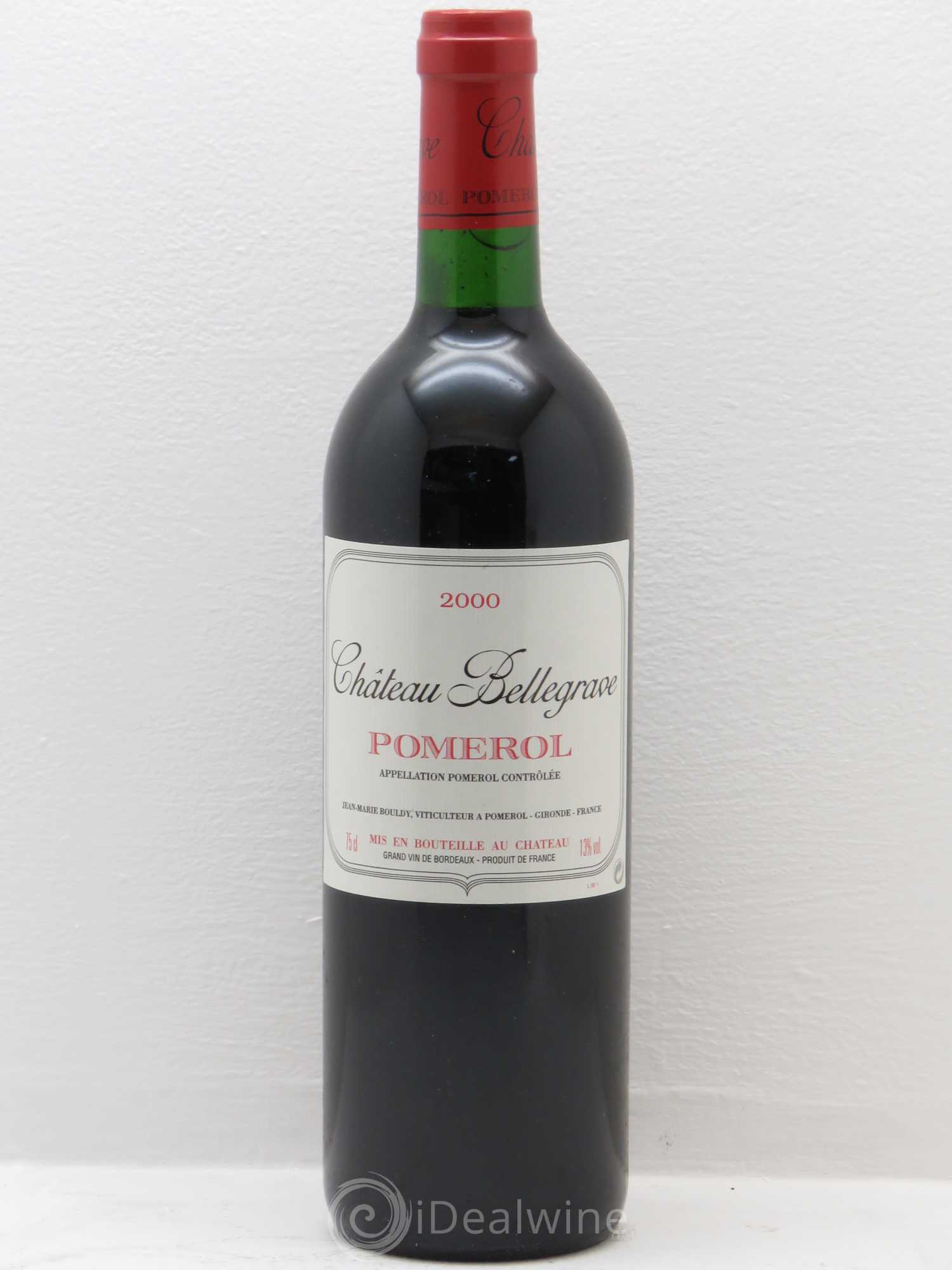 Château Bellegrave 2000 - Lot de 6 bouteilles - 0