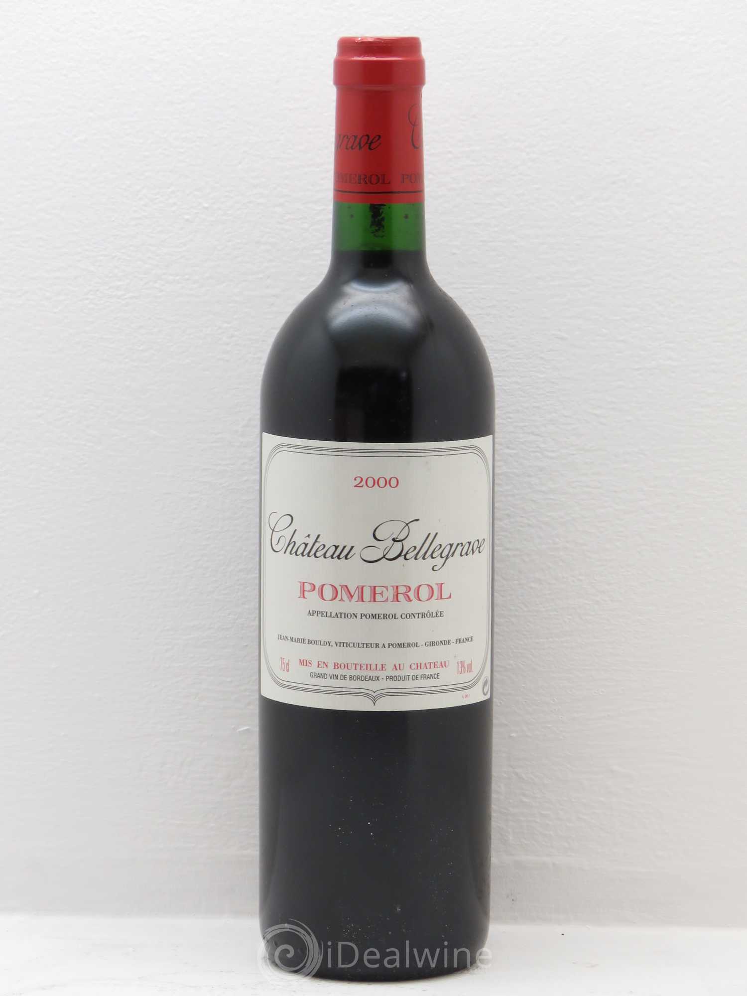 Château Bellegrave 2000 - Lot de 6 bouteilles - 0