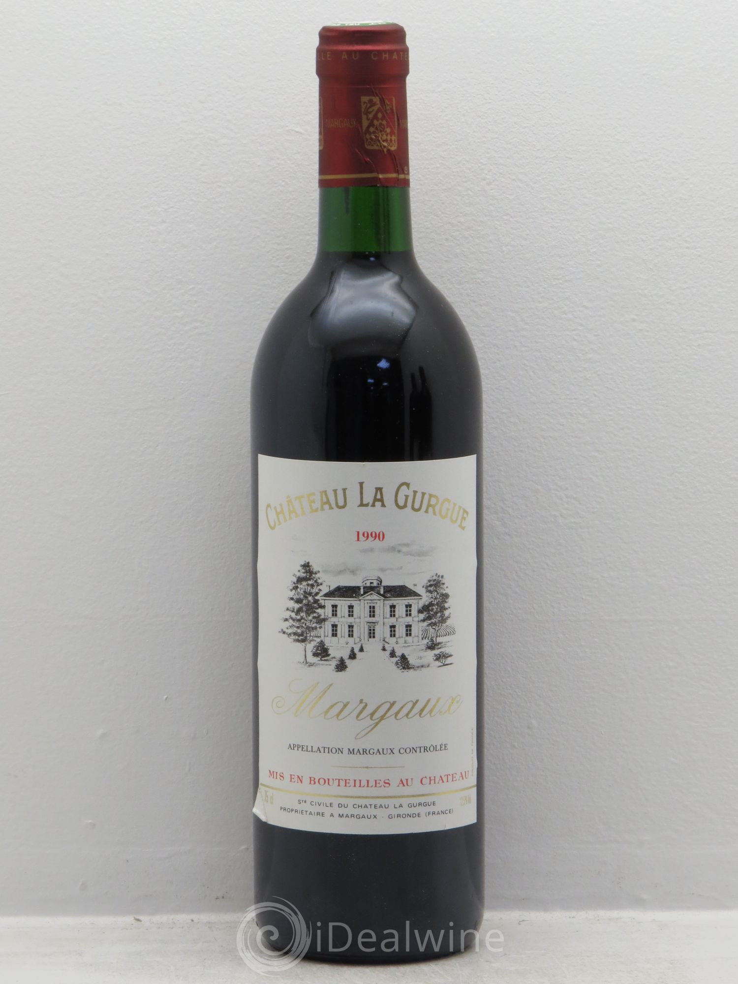 Château la Gurgue Cru Bourgeois 1990 - Lot de 6 bouteilles - 0