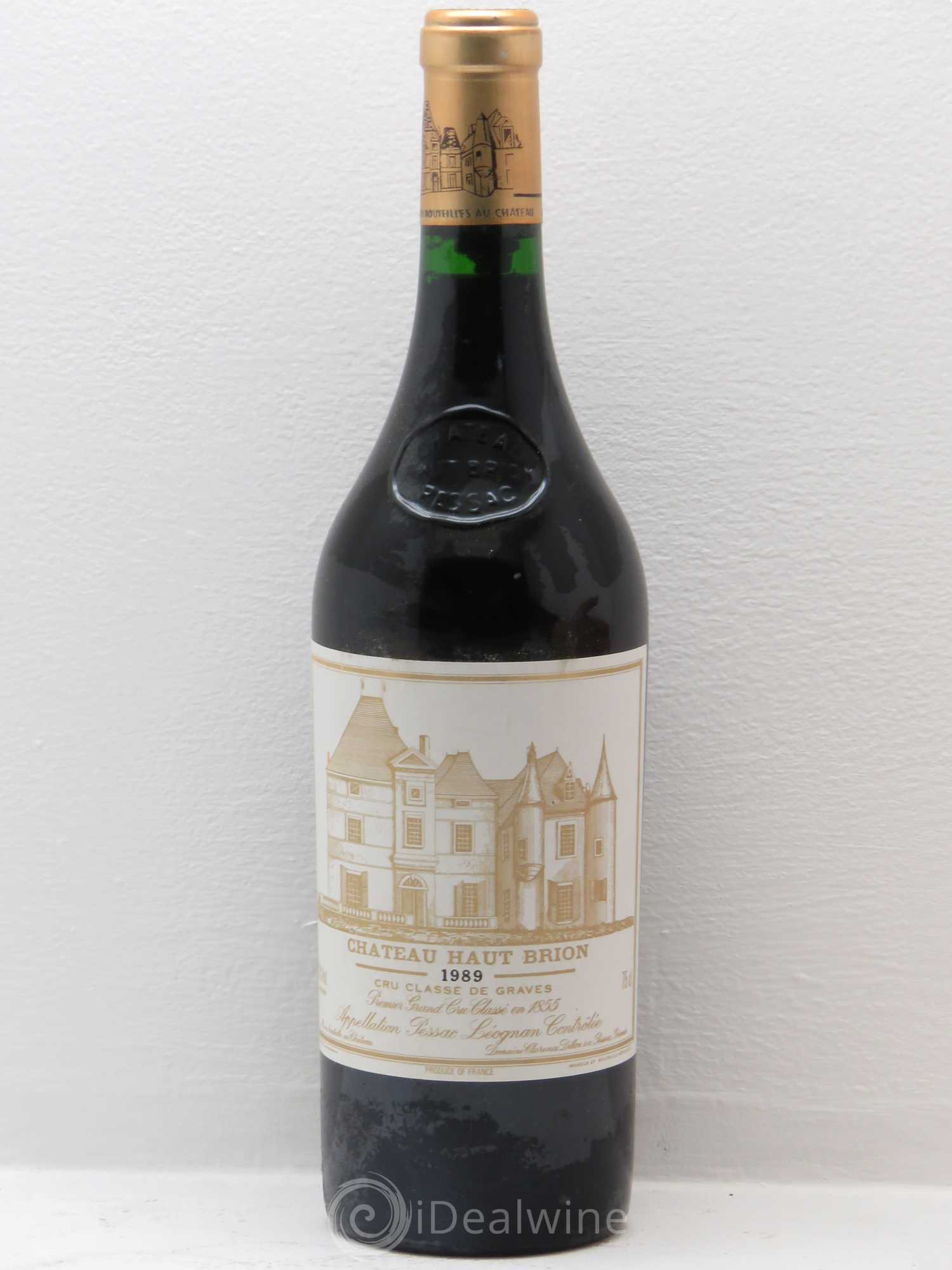 Château Haut Brion 1er Grand Cru Classé 1989 - Lot de 1 bouteille - 0