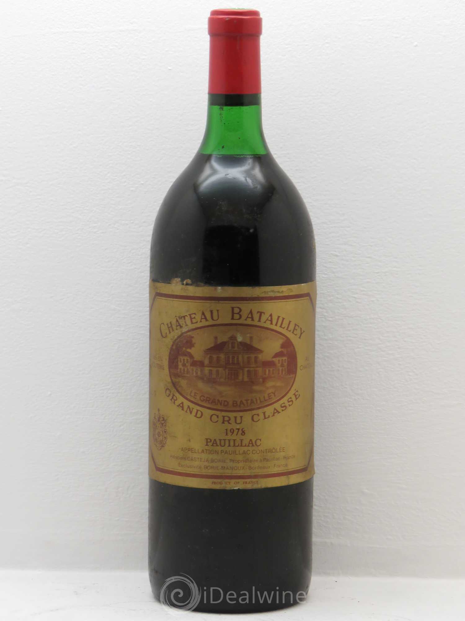 Château Batailley 5ème Grand Cru Classé 1978 - Lot de 1 magnum - 0
