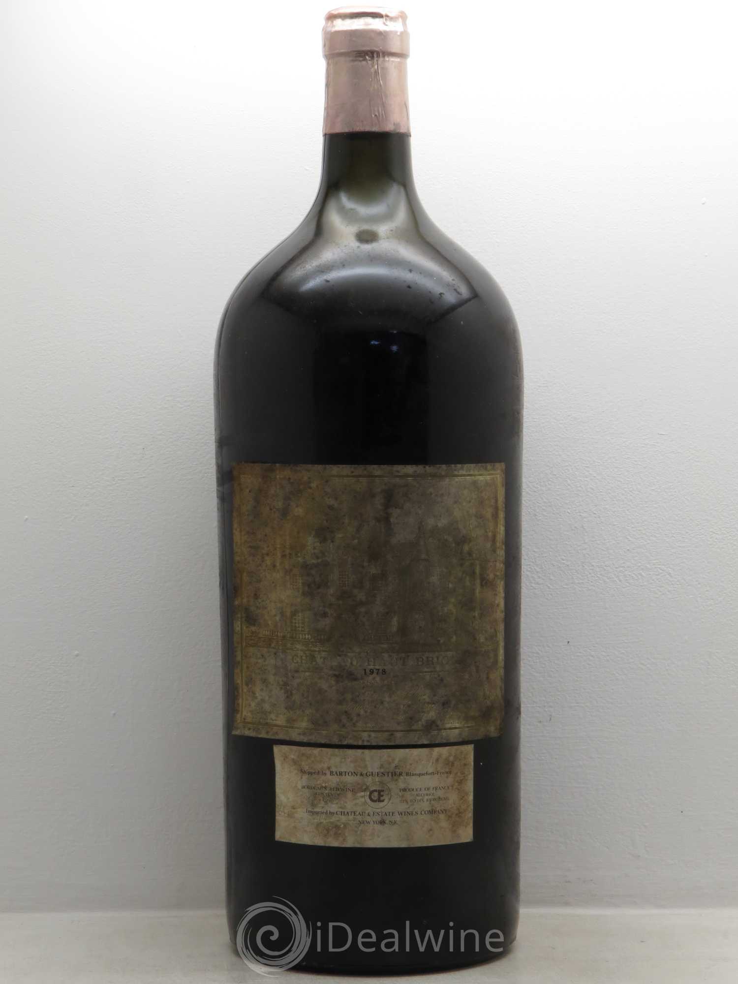 Château Haut Brion 1er Grand Cru Classé 1978 - Lot de 1 impériale - 0