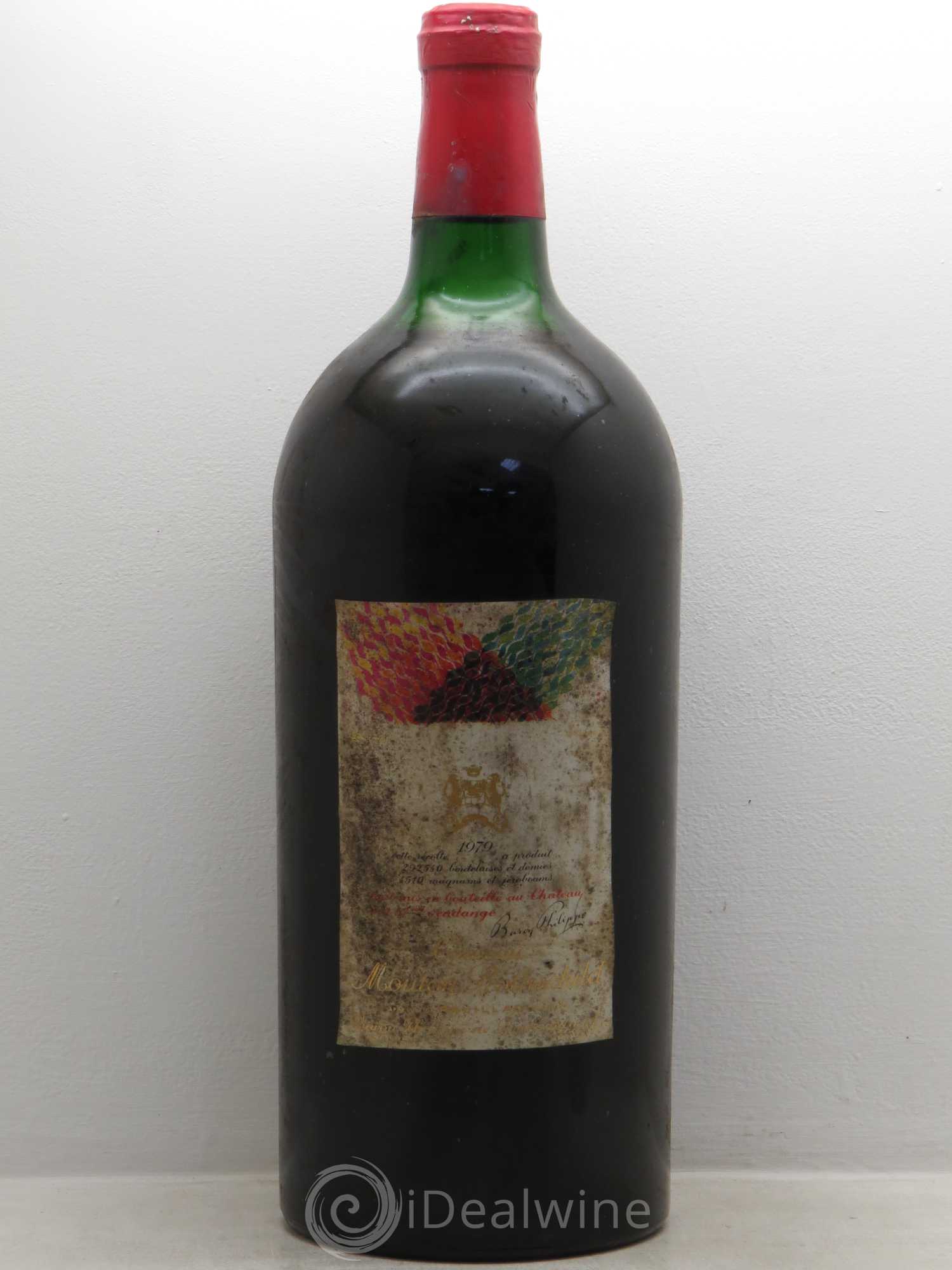 Château Mouton Rothschild 1er Grand Cru Classé 1979 - Lot de 1 jeroboam - 0