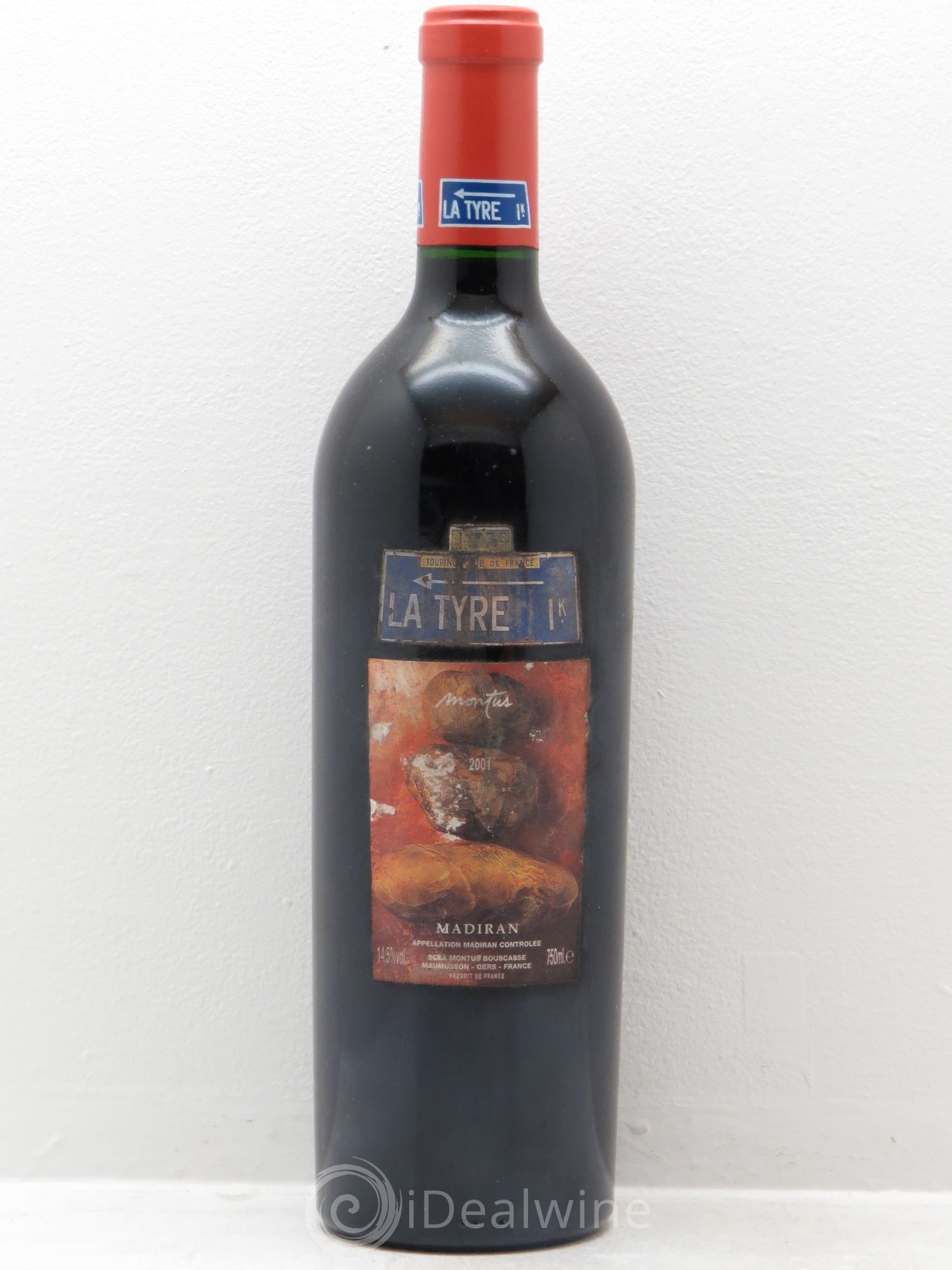 Madiran Château Montus-La Tyre Alain Brumont 2001 - Lot de 1 bouteille - 0