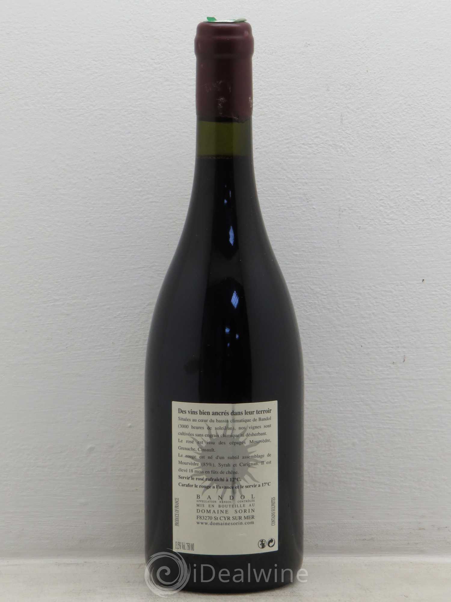 Bandol sorin 2004 - Lot de 12 bouteilles - 1