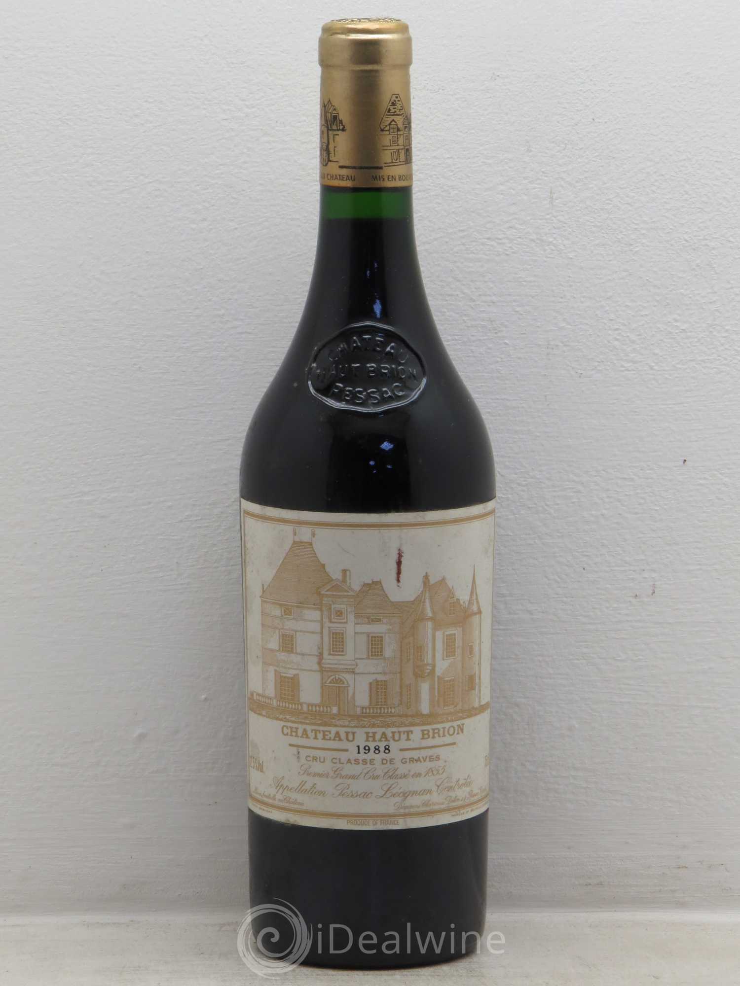 Château Haut Brion 1er Grand Cru Classé 1988 - Lot de 1 bouteille - 0