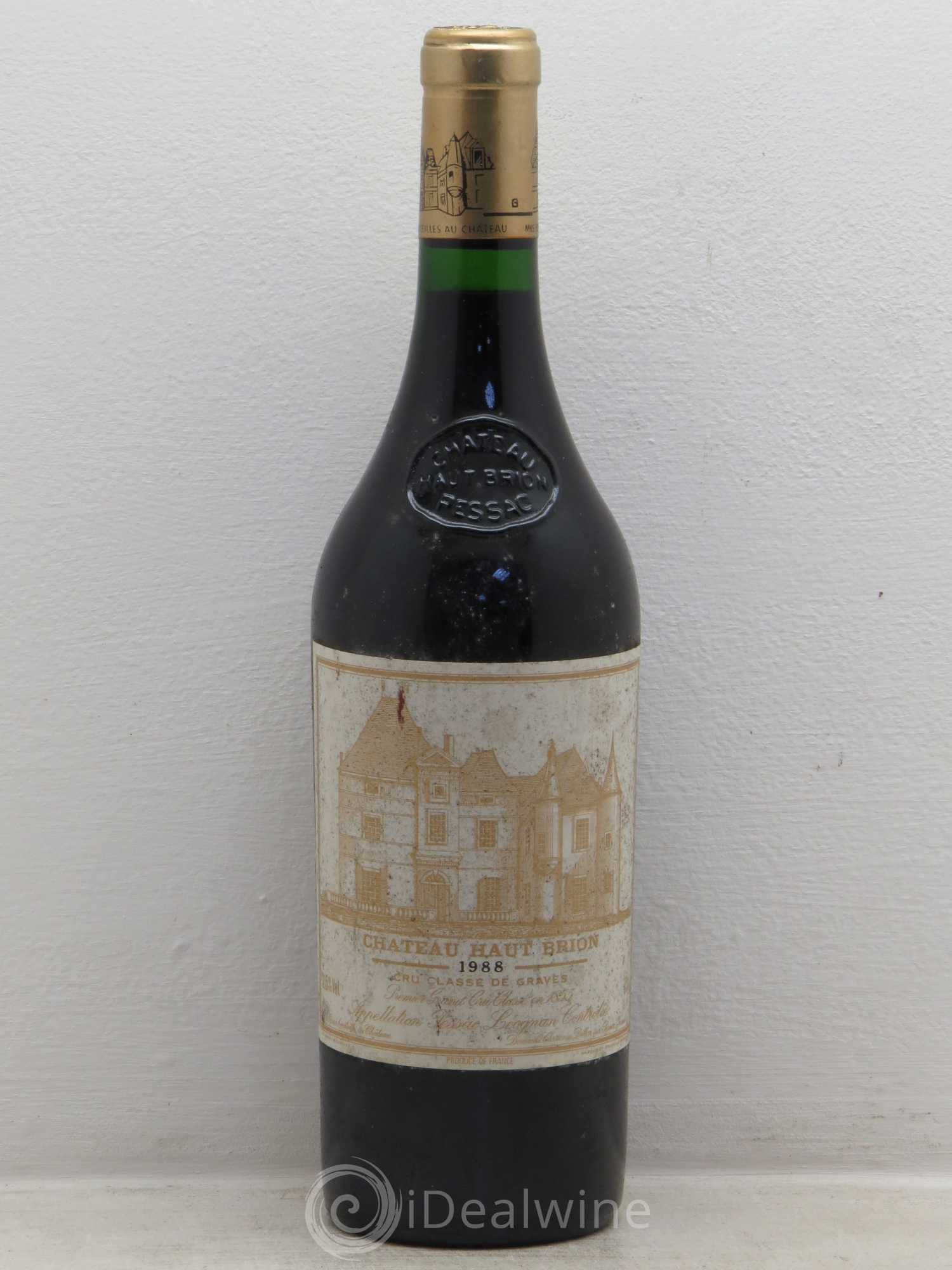 Château Haut Brion 1er Grand Cru Classé 1988 - Lot de 1 bouteille - 0