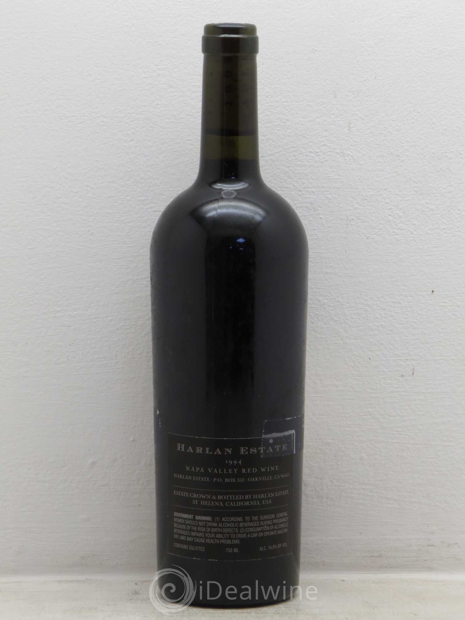 Napa Valley Harlan Estate 1994 - Lot de 1 bouteille - 1