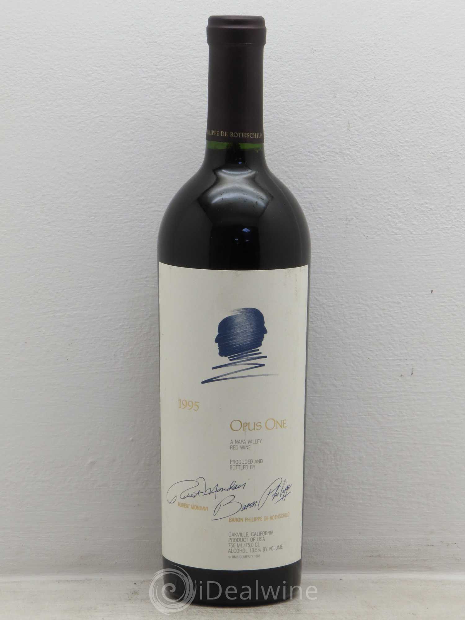 Napa Valley Opus One Robert Mondavi 1995 - Lot de 1 bouteille - 0