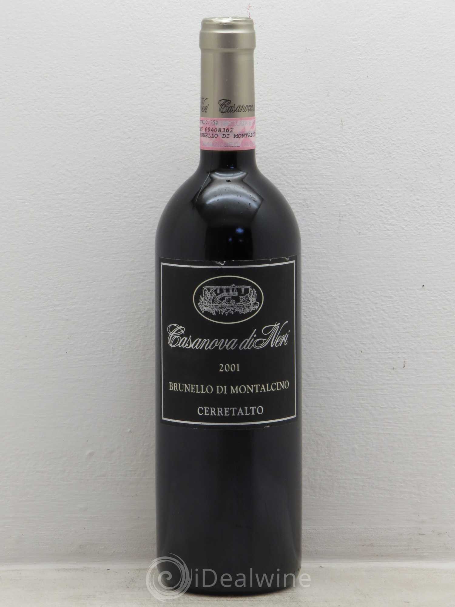 Brunello di Montalcino casanova di neri 2001 - Posten von 1 Flasche - 0