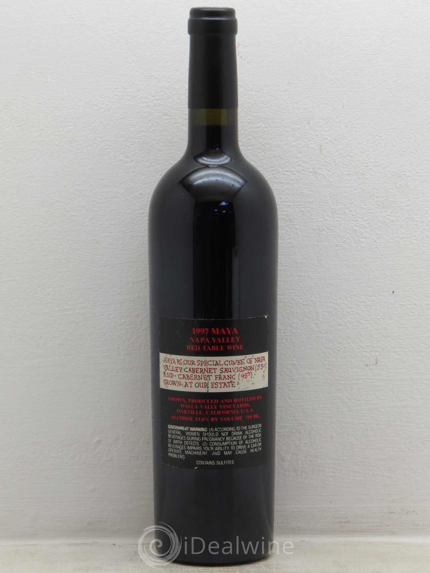 Napa Valley Dalla Valle Maya 1997 - Lot de 1 bouteille - 1