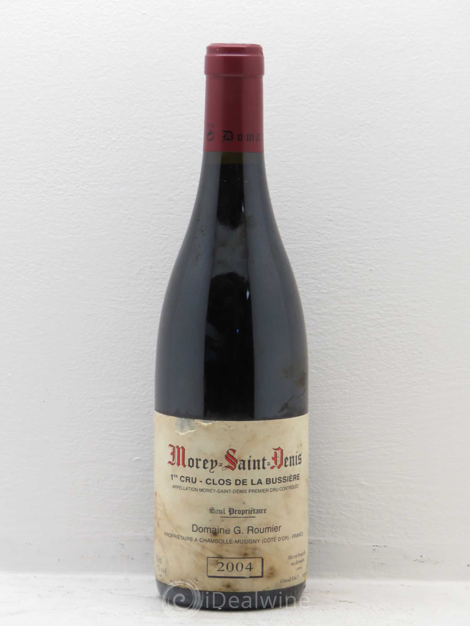 Morey-Saint-Denis 1er Cru Clos de la Bussière Georges Roumier (Domaine) 2004 - Lot de 1 bouteille - 0