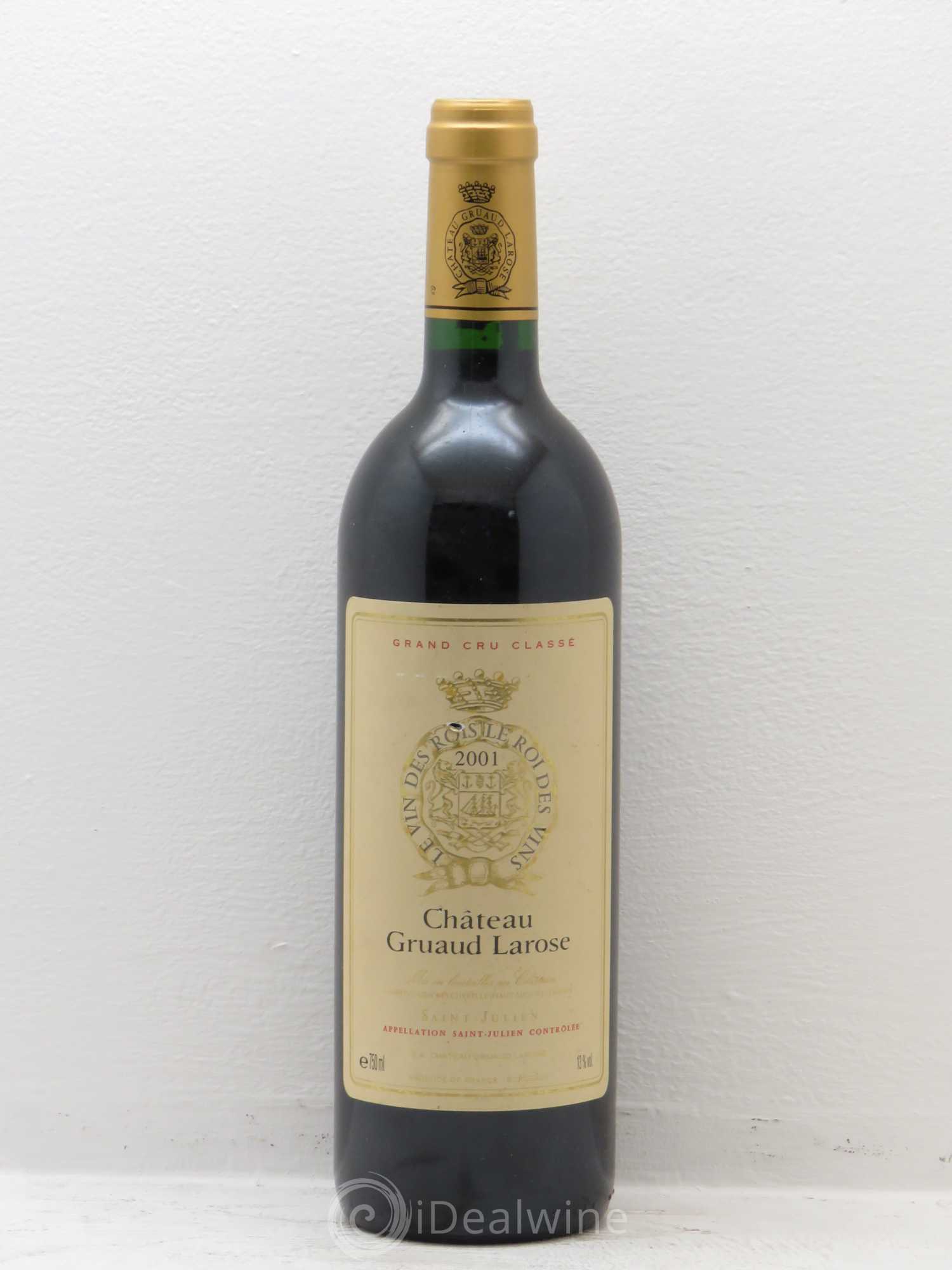 Château Gruaud Larose 2ème Grand Cru Classé 2001 - Lot de 1 bouteille - 0