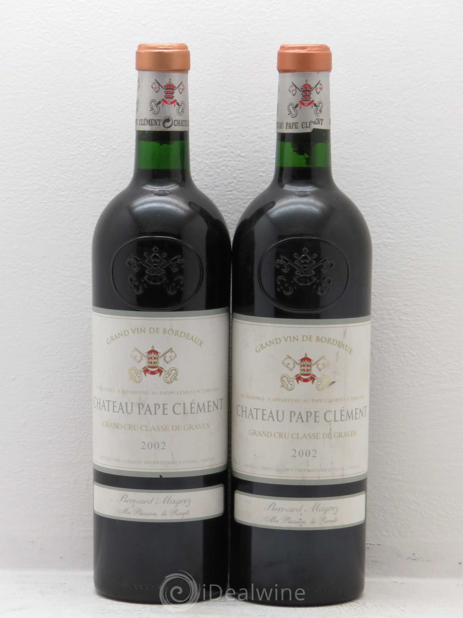 Château Pape Clément Cru Classé de Graves 2002 - Lot de 2 bouteilles - 0