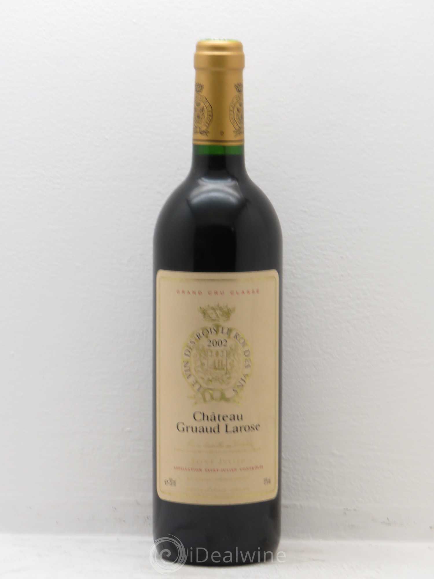 Château Gruaud Larose 2ème Grand Cru Classé 2002 - Lot de 1 bouteille - 0