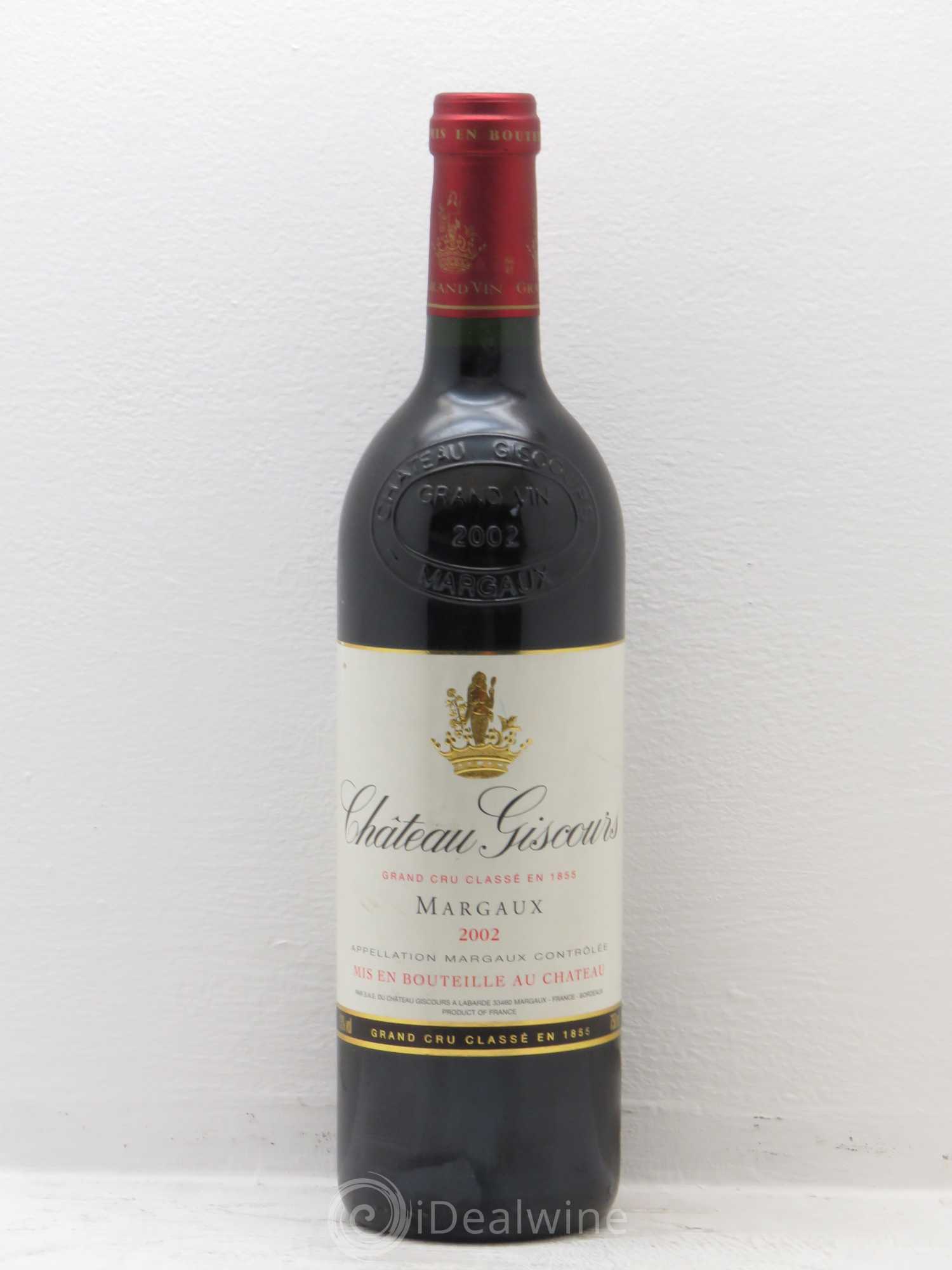Château Giscours 3ème Grand Cru Classé 2002 - Lot de 1 bouteille - 0