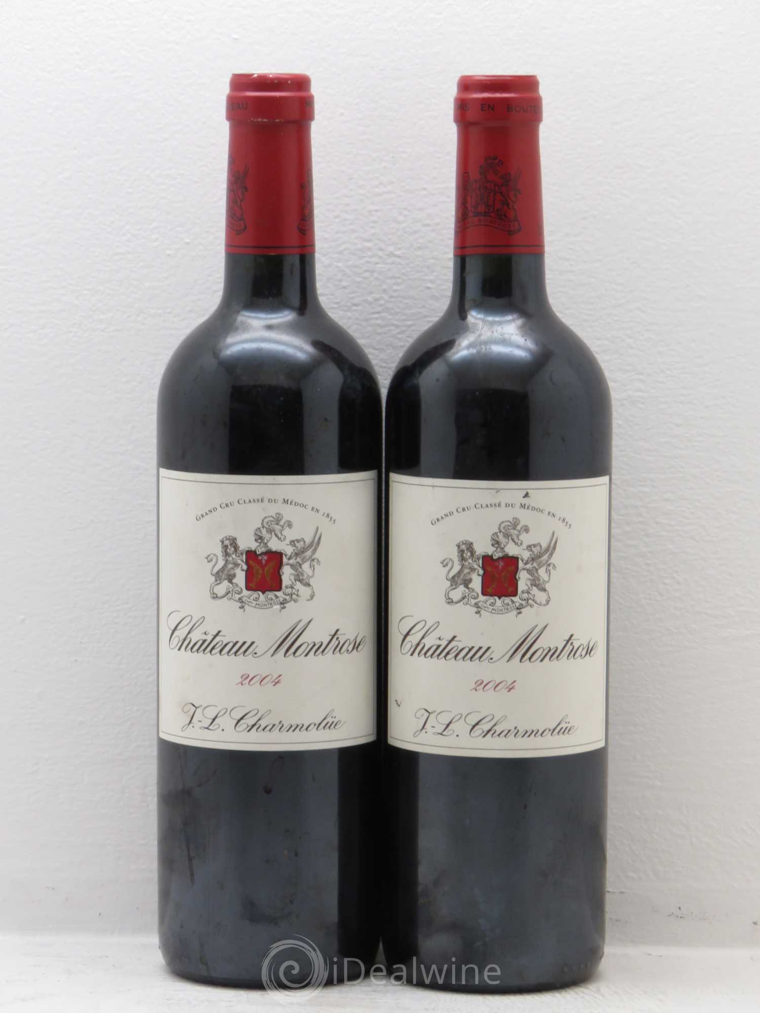 Château Montrose 2ème Grand Cru Classé 2004 - Lot de 2 bouteilles - 0