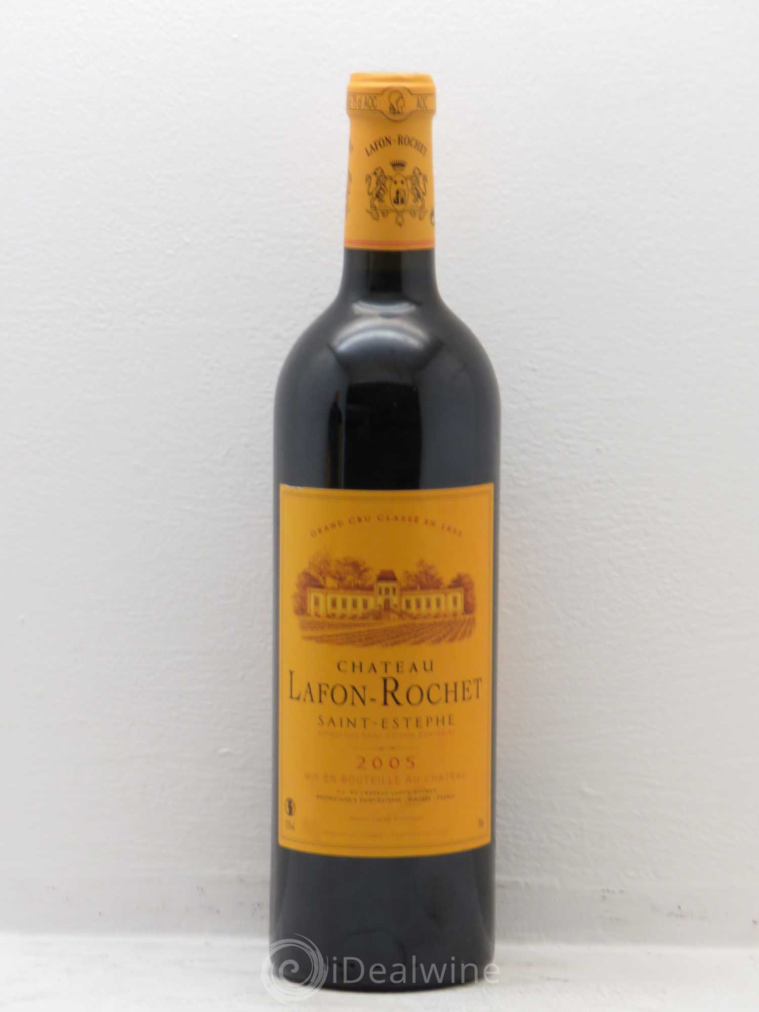 Château Lafon Rochet 4ème Grand Cru Classé 2005 - Lot de 6 bouteilles - 0