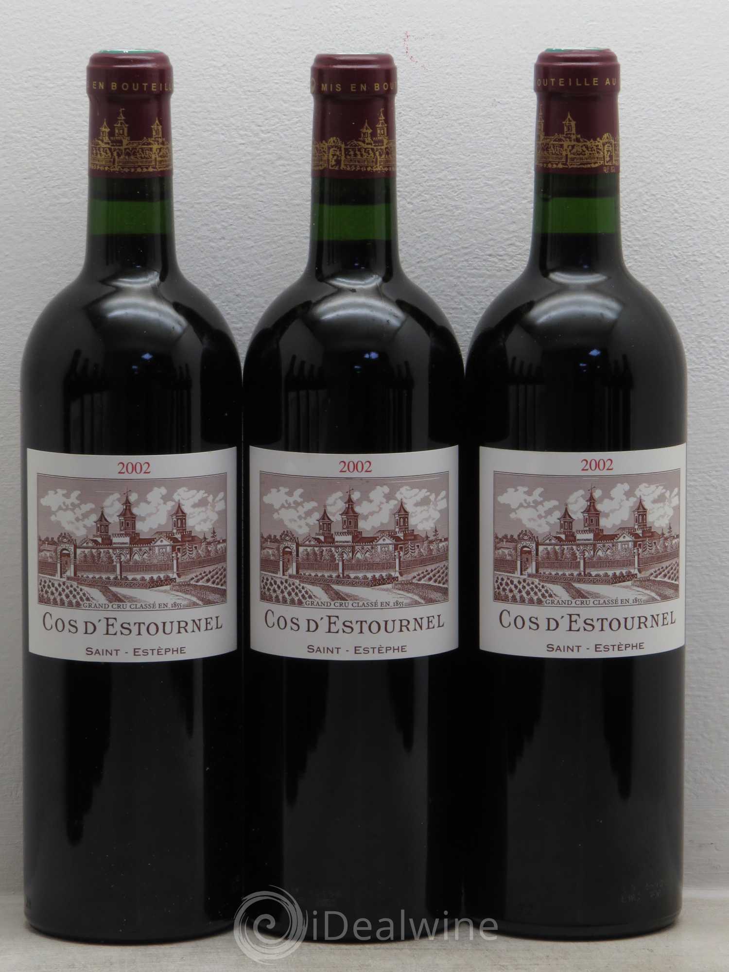 Cos d'Estournel 2ème Grand Cru Classé 2002 - Lot de 12 bouteilles - 1