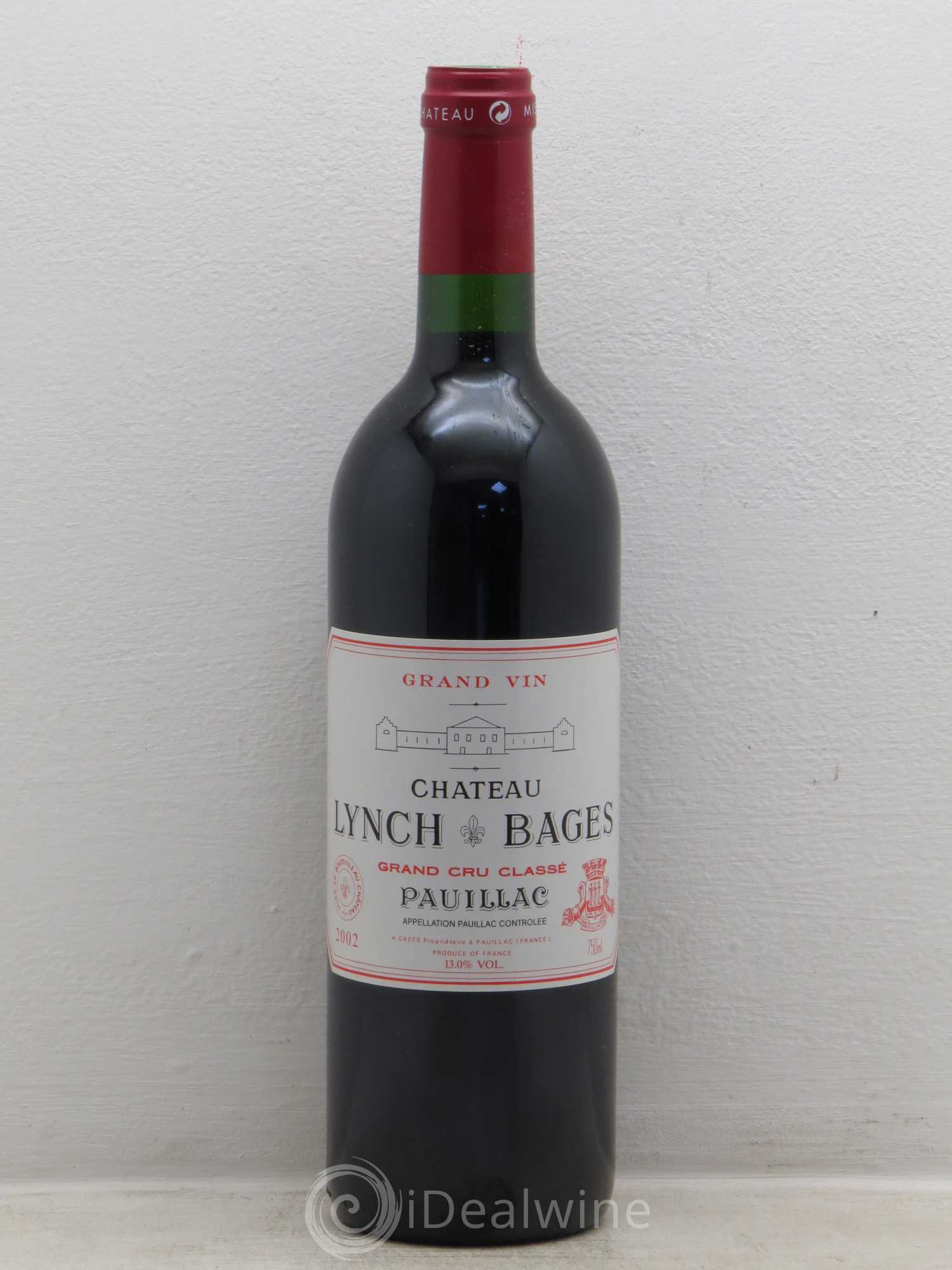Château Lynch Bages 5ème Grand Cru Classé 2002 - Lot de 12 bouteilles - 0