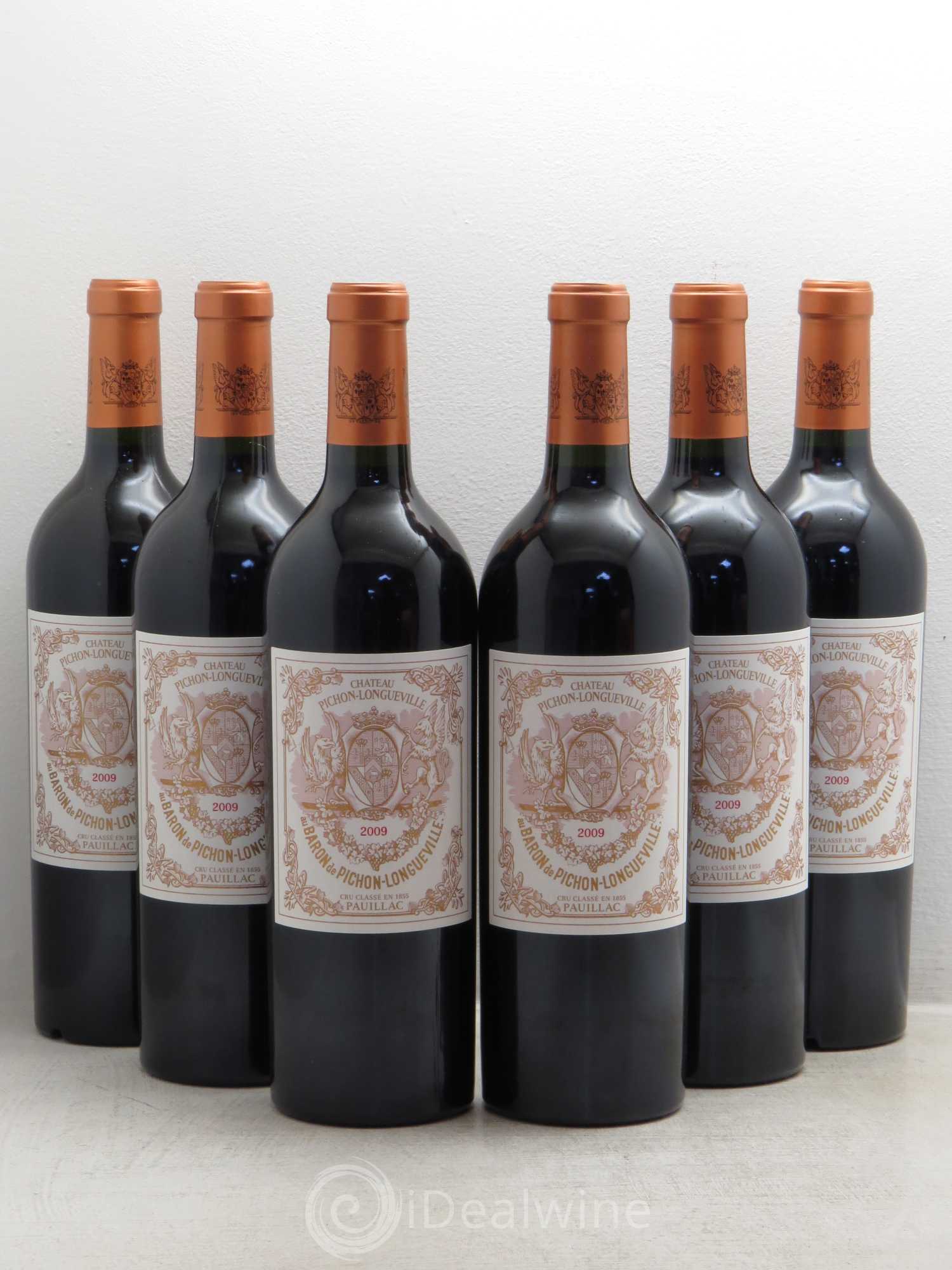 Pichon Longueville Baron 2ème Grand Cru Classé 2009 - Lot de 6 bouteilles - 0