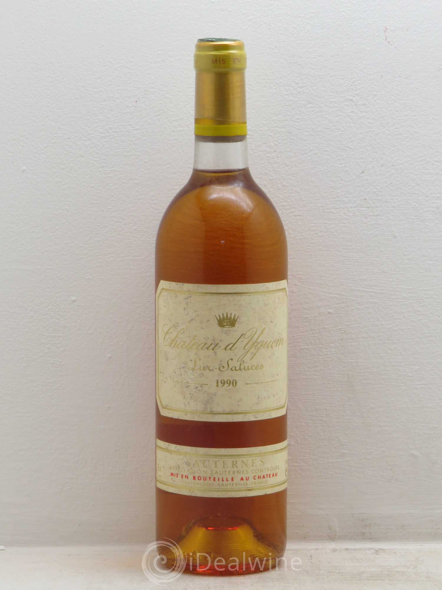Château d' Yquem 1er Cru Classé Supérieur 1990 - Lotto di 1 bottiglia - 0