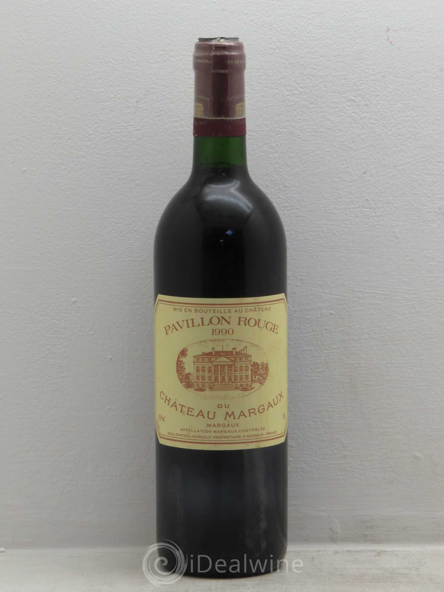Pavillon Rouge du Château Margaux Second Vin 1990 - Lot de 1 bouteille - 0