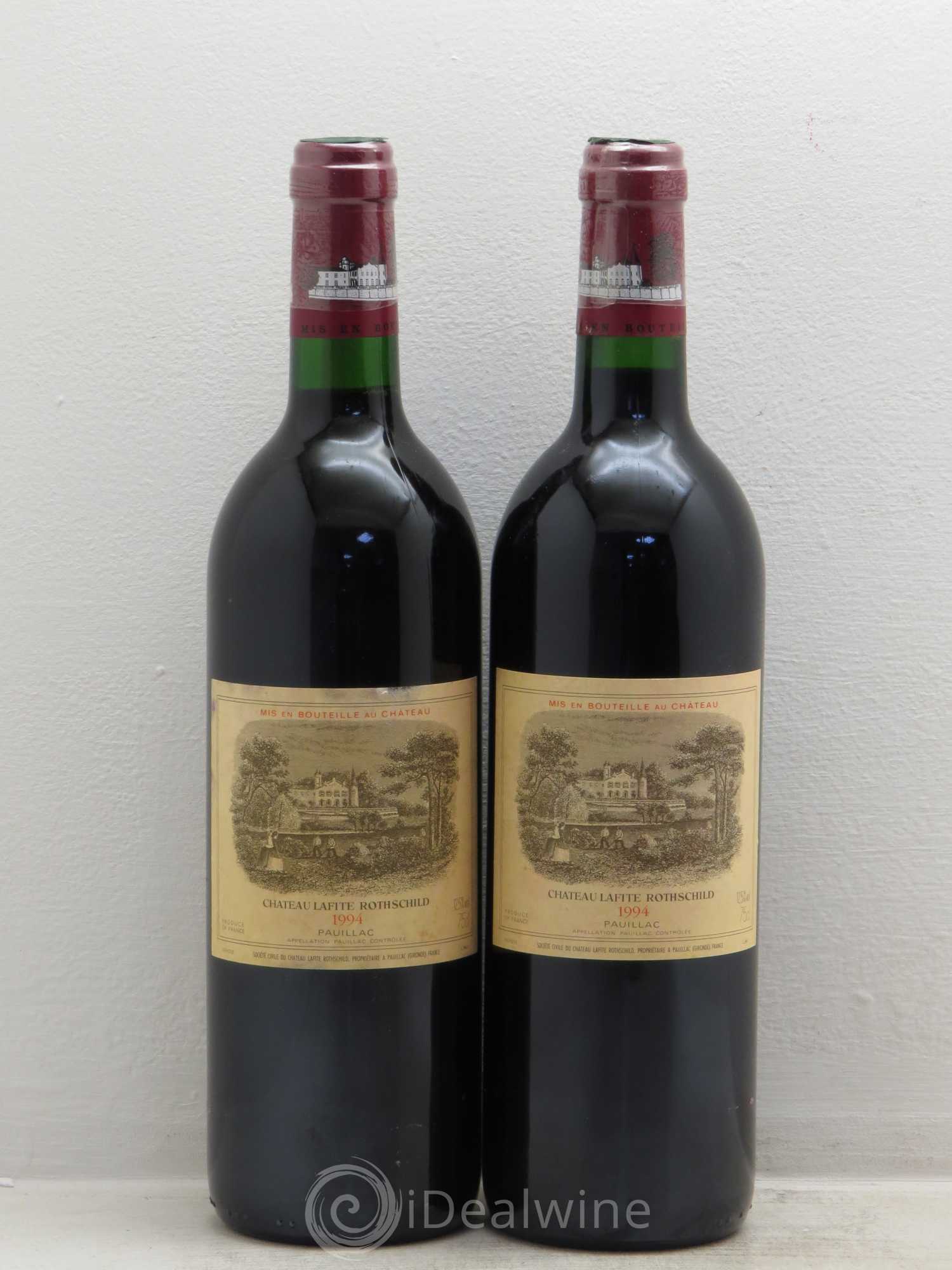 Château Lafite Rothschild 1er Grand Cru Classé 1994 - Lot de 2 bouteilles - 0