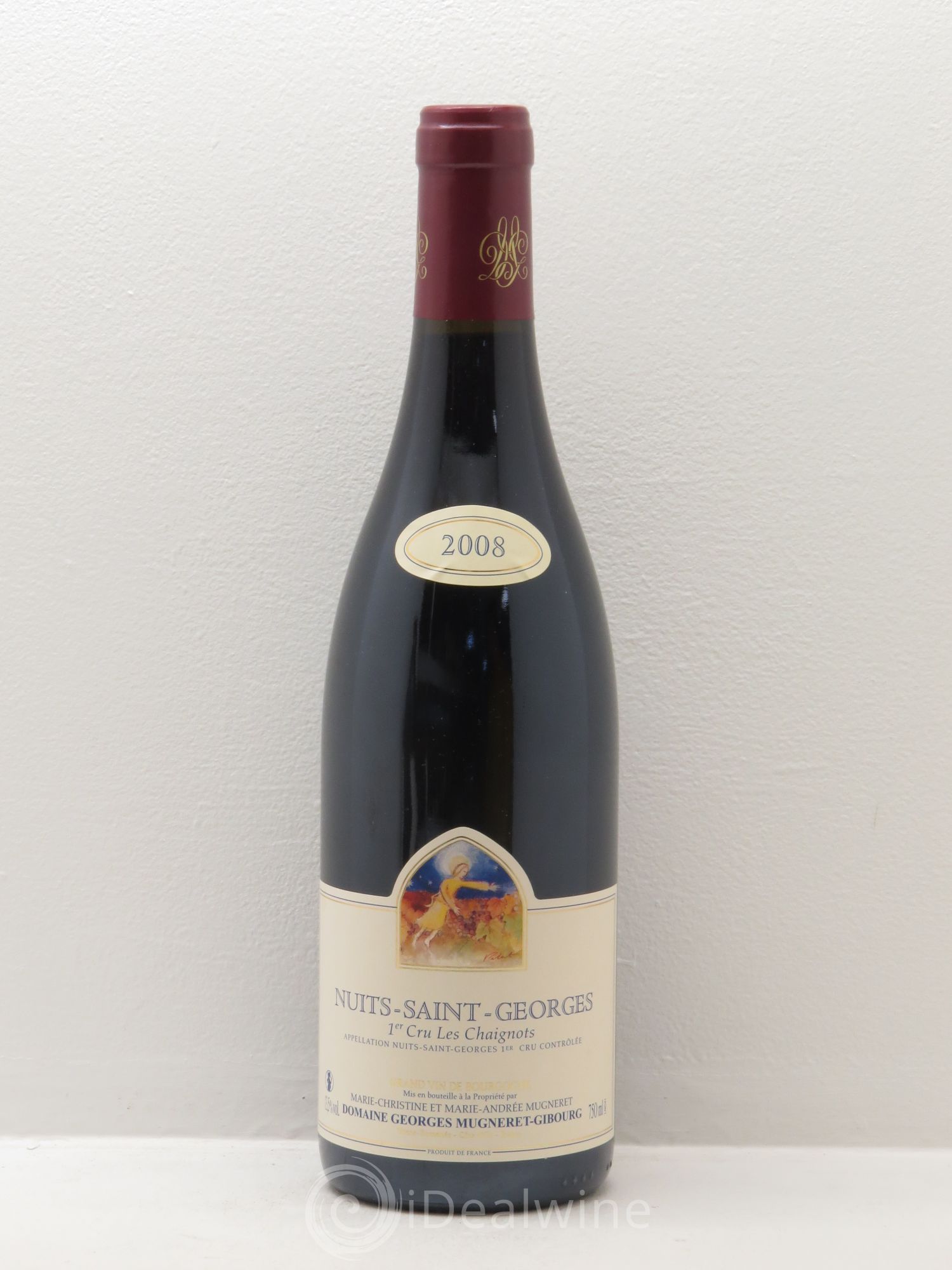 Nuits-Saint-Georges 1er Cru Les Chaignots Mugneret-Gibourg (Domaine) 2008 - Lot de 1 bouteille - 0